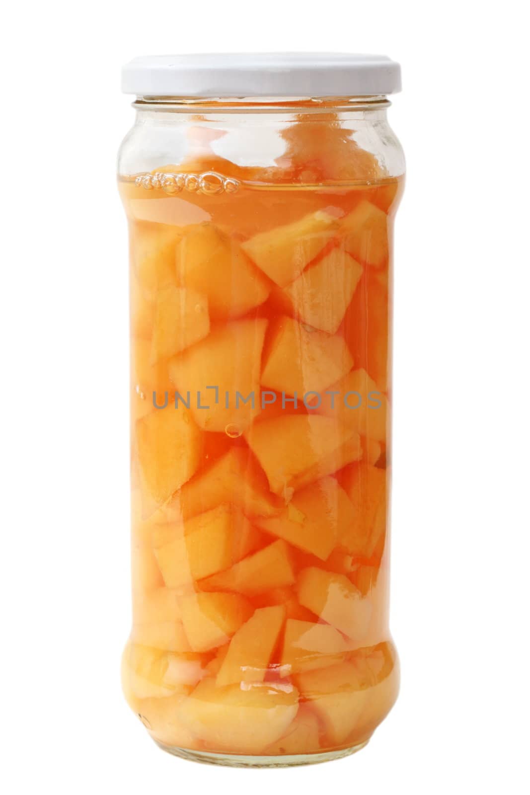 stewed fruits in a jar by taviphoto