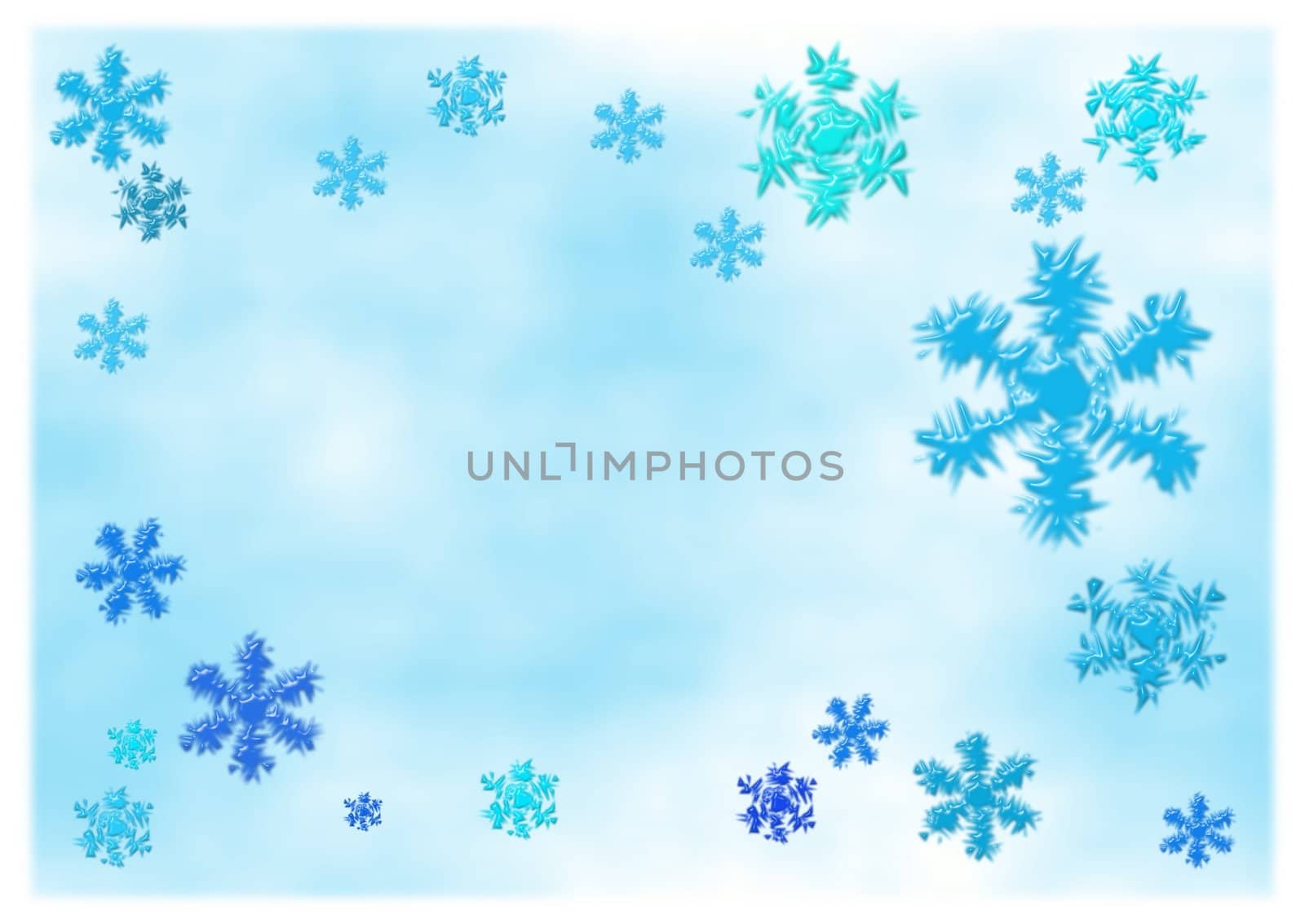 Choppy snowflakes by Ahojdoma