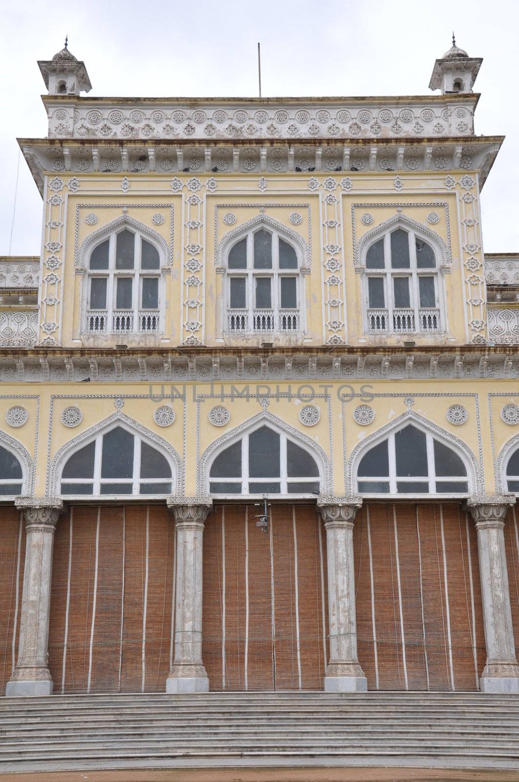 Chowmahalla Palace in Hyderabad in Andhra Pradesh, India