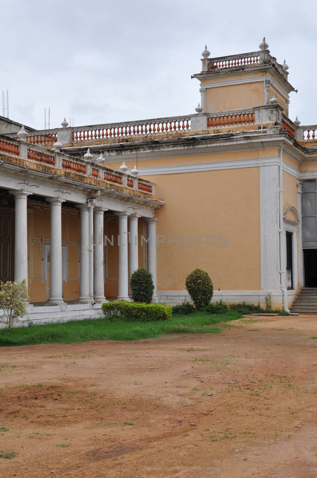 Chowmahalla Palace in Hyderabad in Andhra Pradesh, India