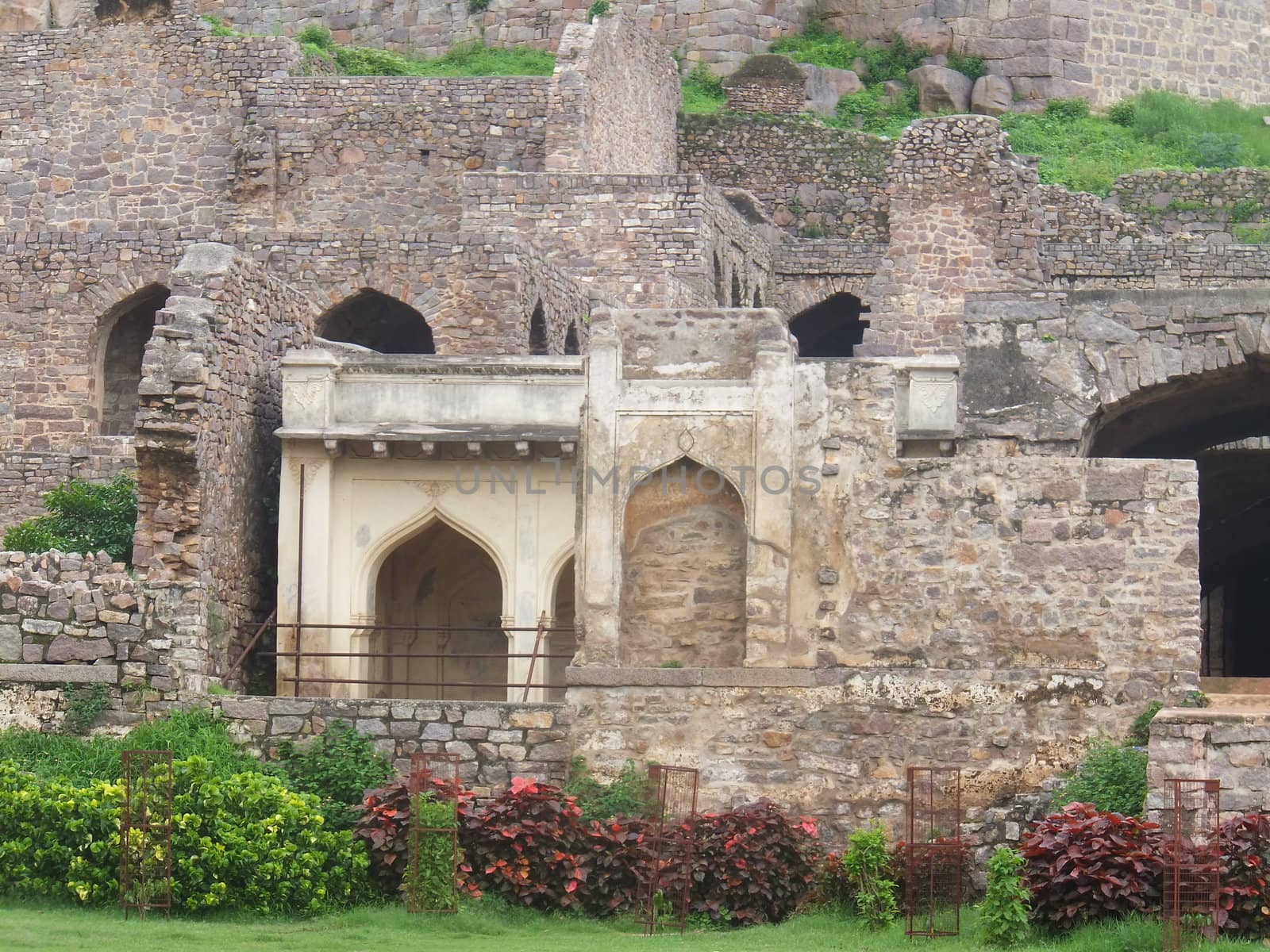 Golconda Fort in Hyderabad, India by sainaniritu