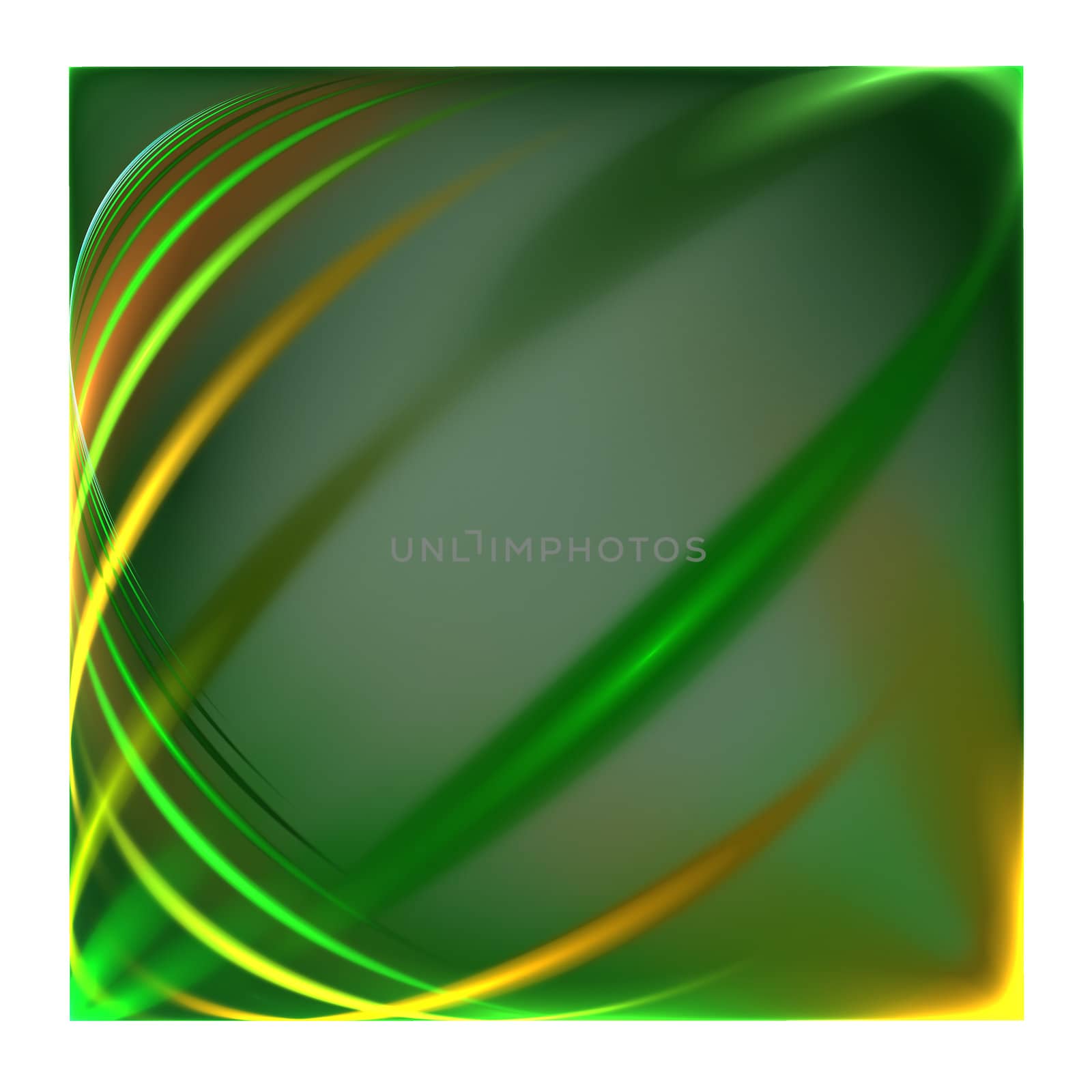 Abstract color image isolated on a white background. Design illustration. Curves and ornaments futuristic design. 