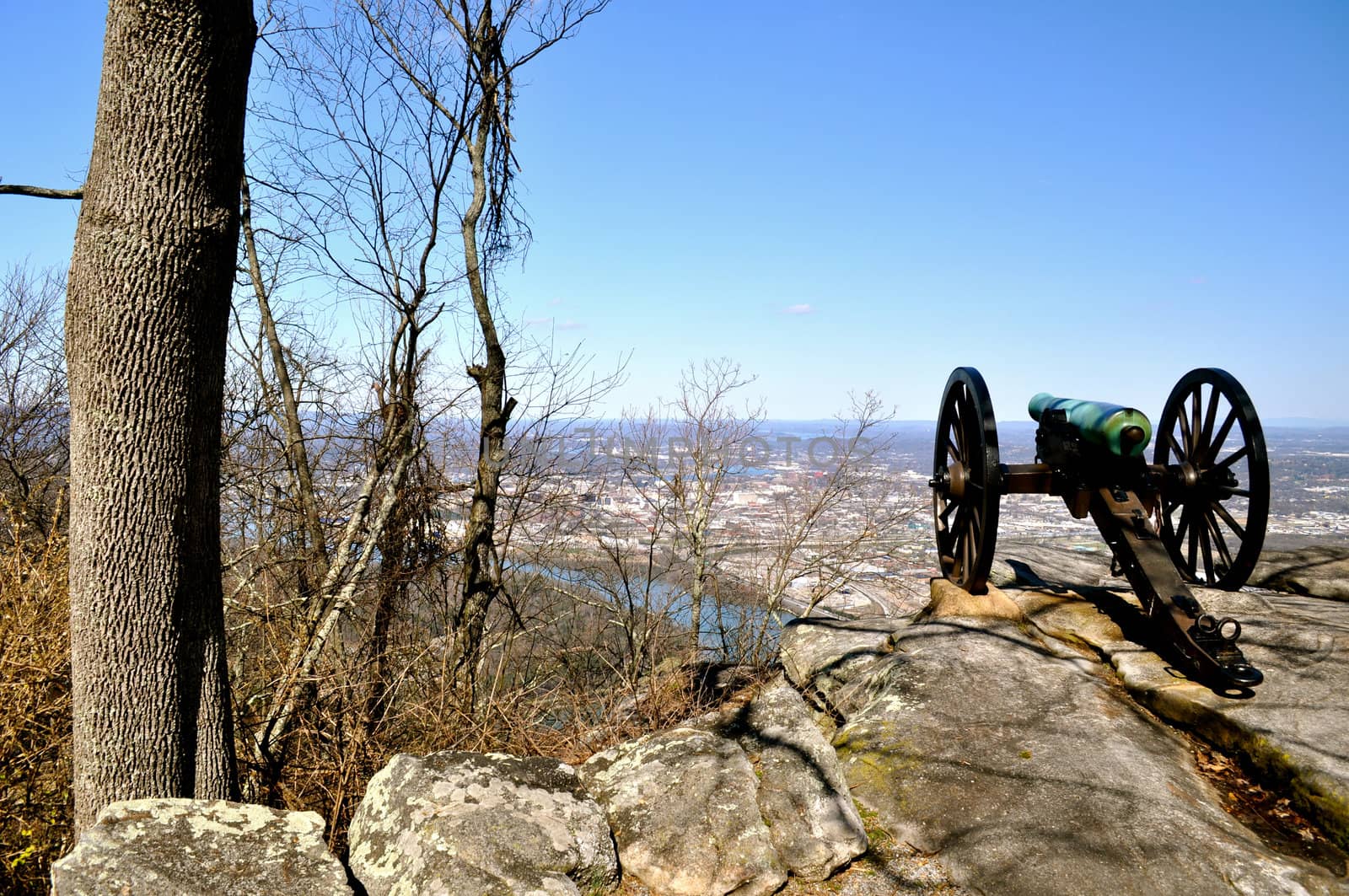 Cannon over Chattanooga by RefocusPhoto