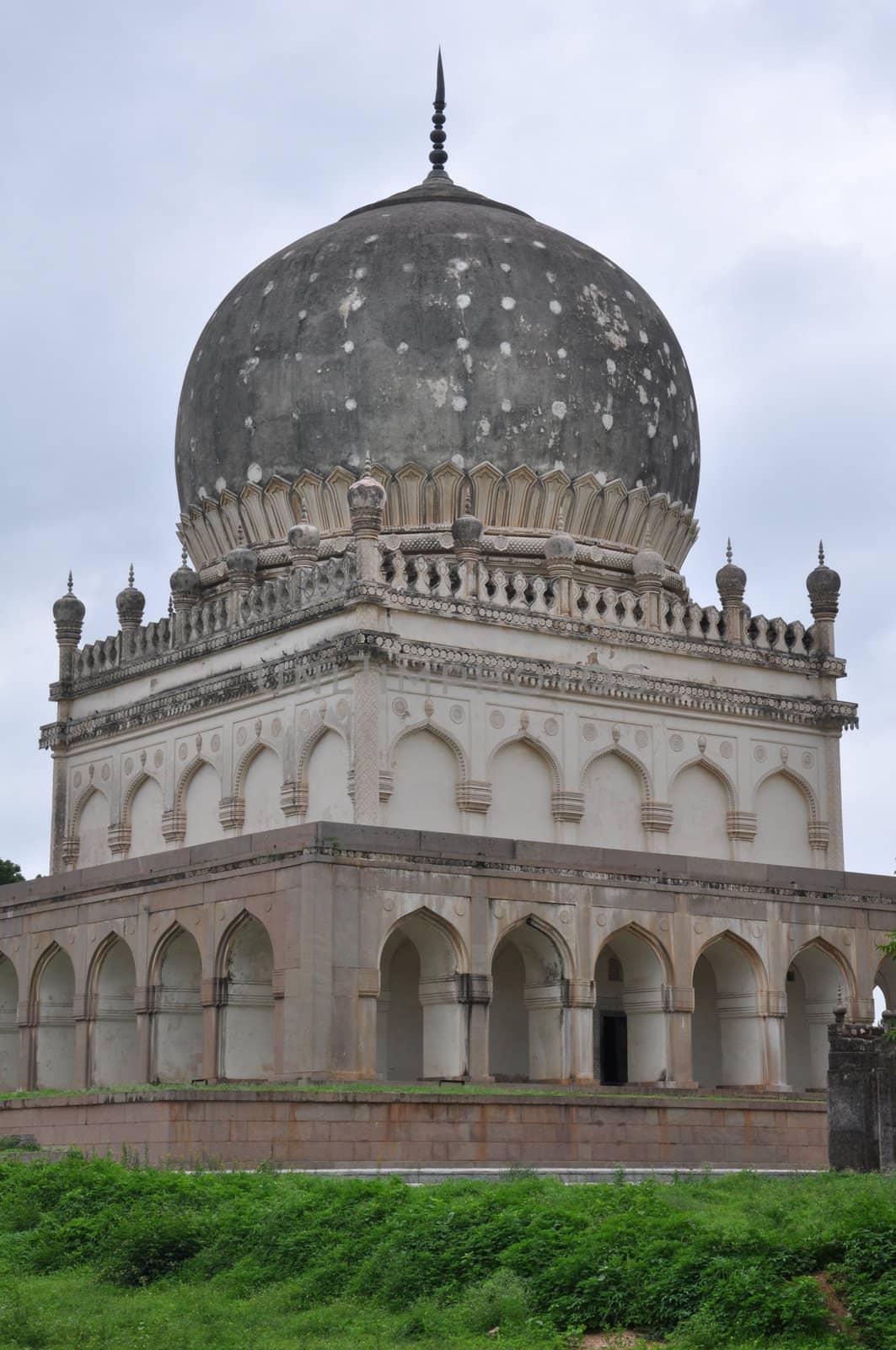 Qutb Shahi Tombs in Hyderabad in Andhra Pradesh, India