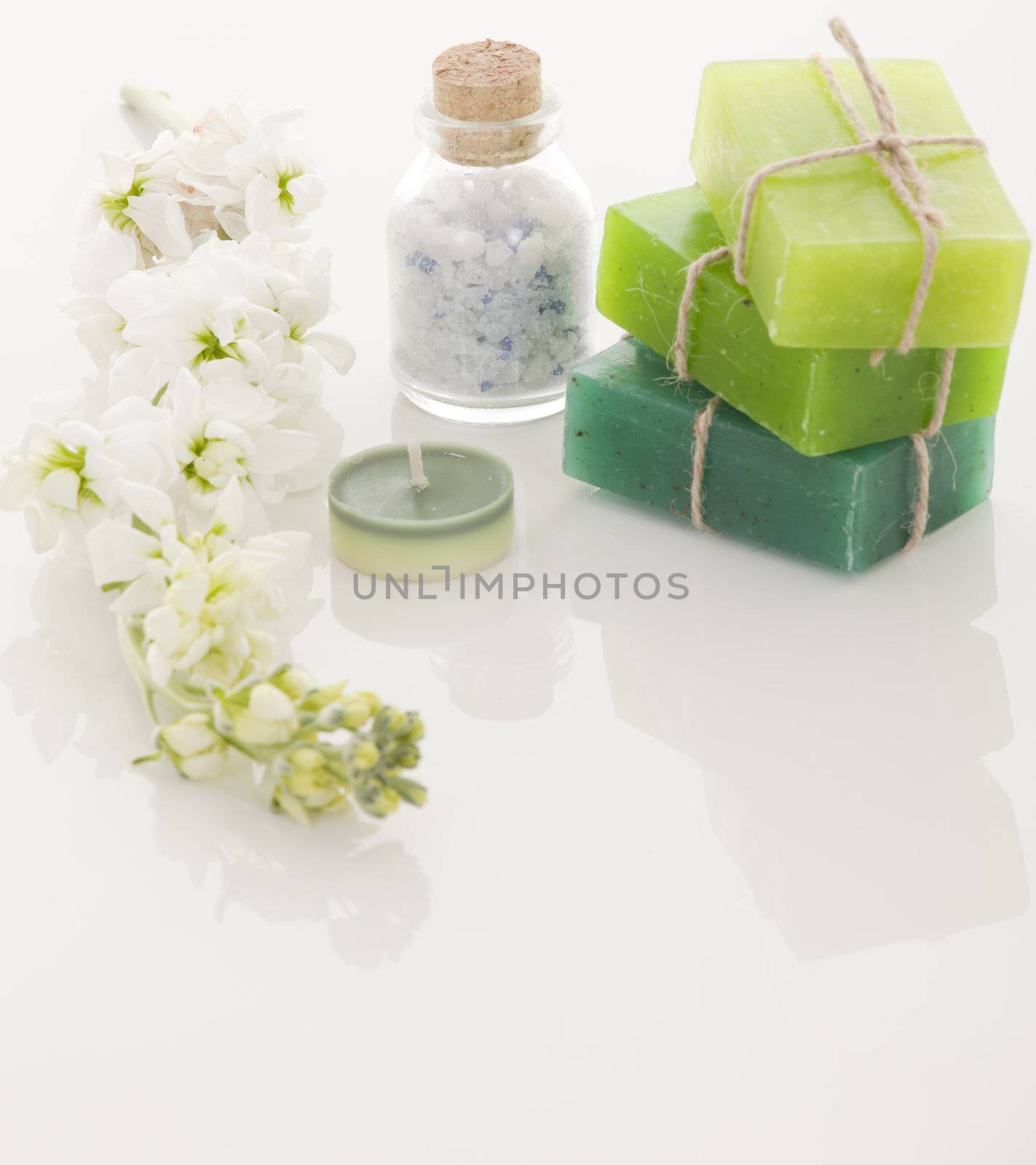Handmade Soap closeup by senkaya