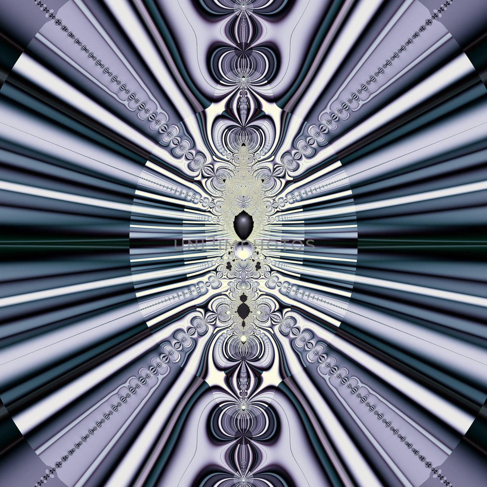 Elegant fractal design, abstract psychedelic art, purple world