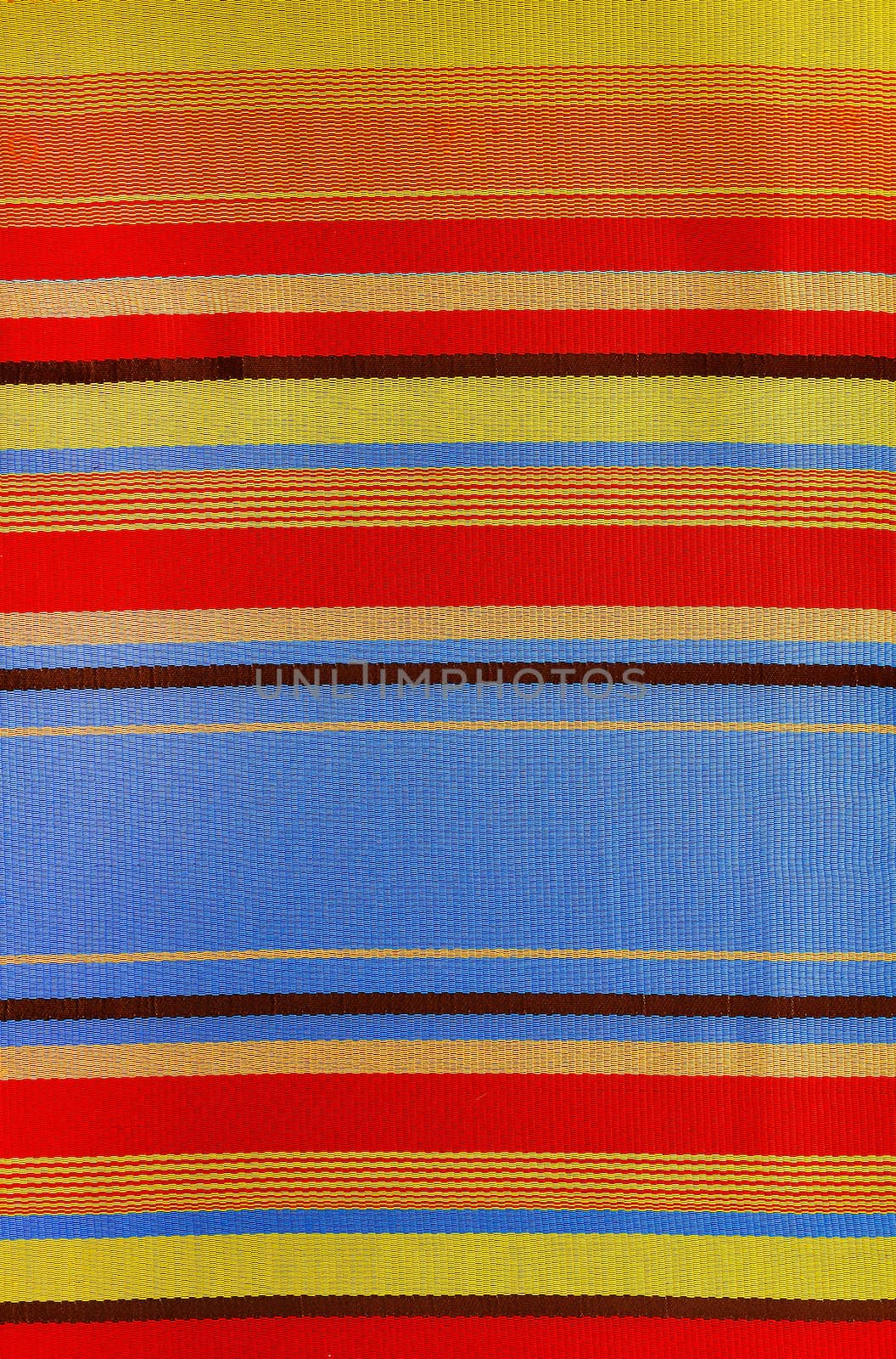 High resolution striped canvas fabric