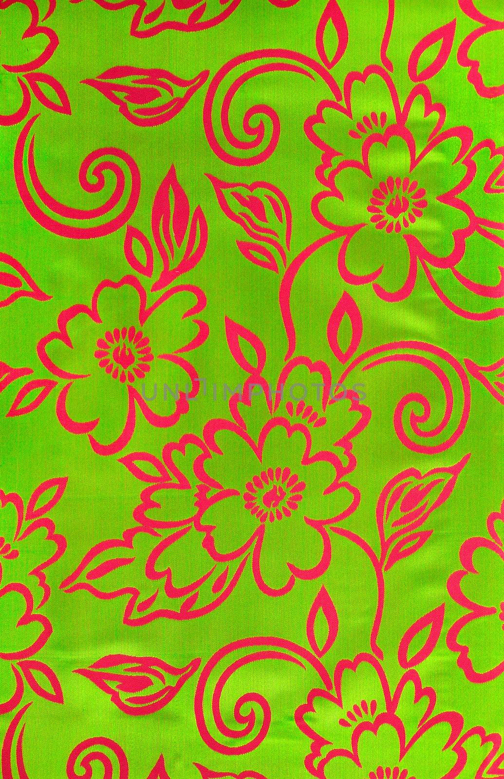 High resolution green  linen canvas texture