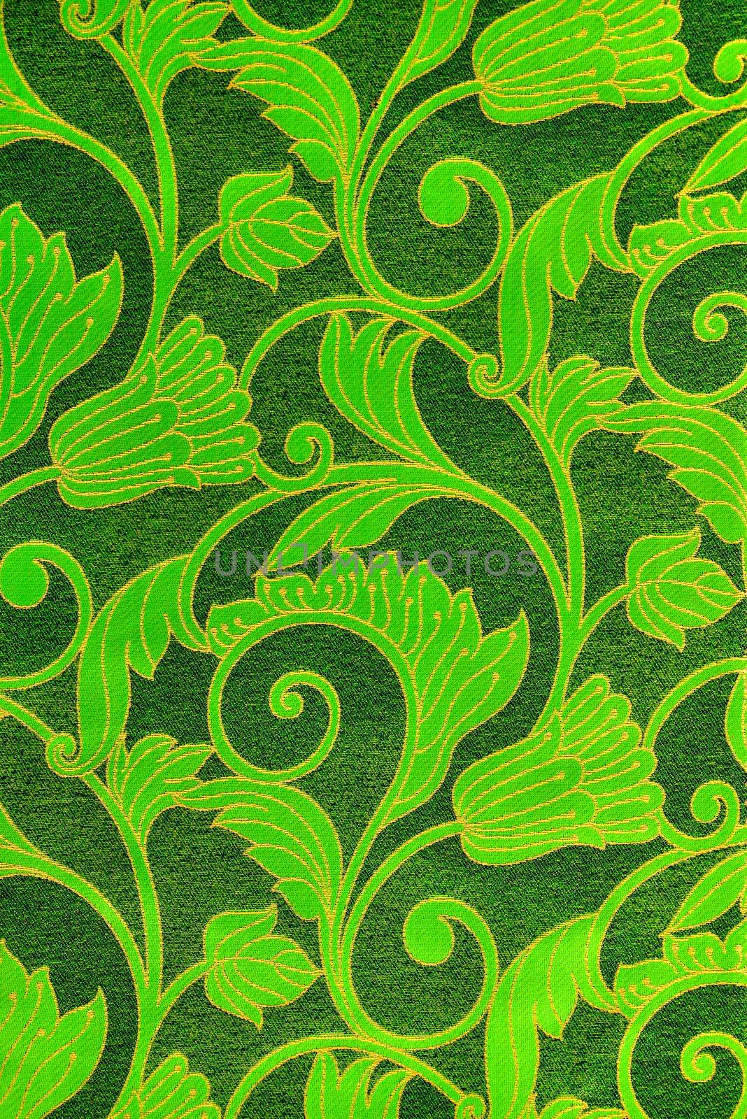 green  linen canvas by vetkit