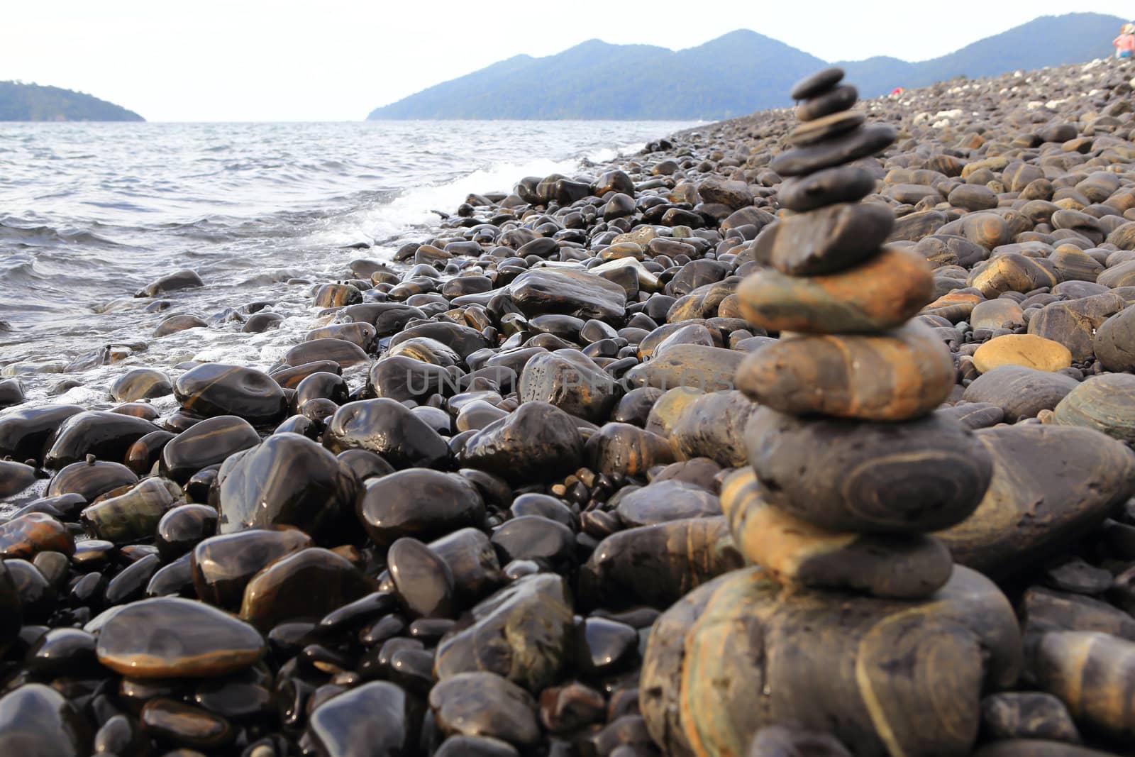 pebble on island, Lipe island, Thailand by rufous