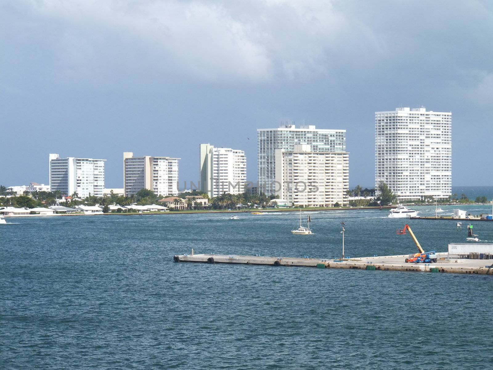 View of Fort Lauderdale in Florida