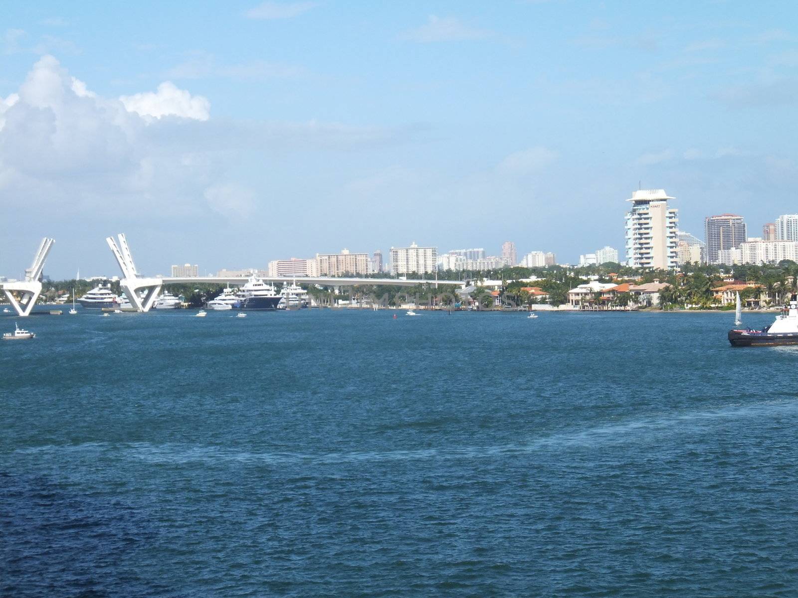 View of Fort Lauderdale in Florida