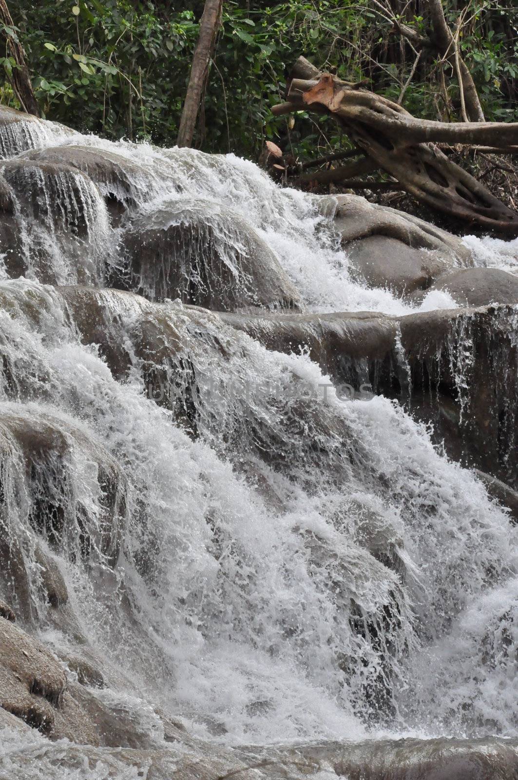 Dunn's Falls in Ocho Rios, Jamaica