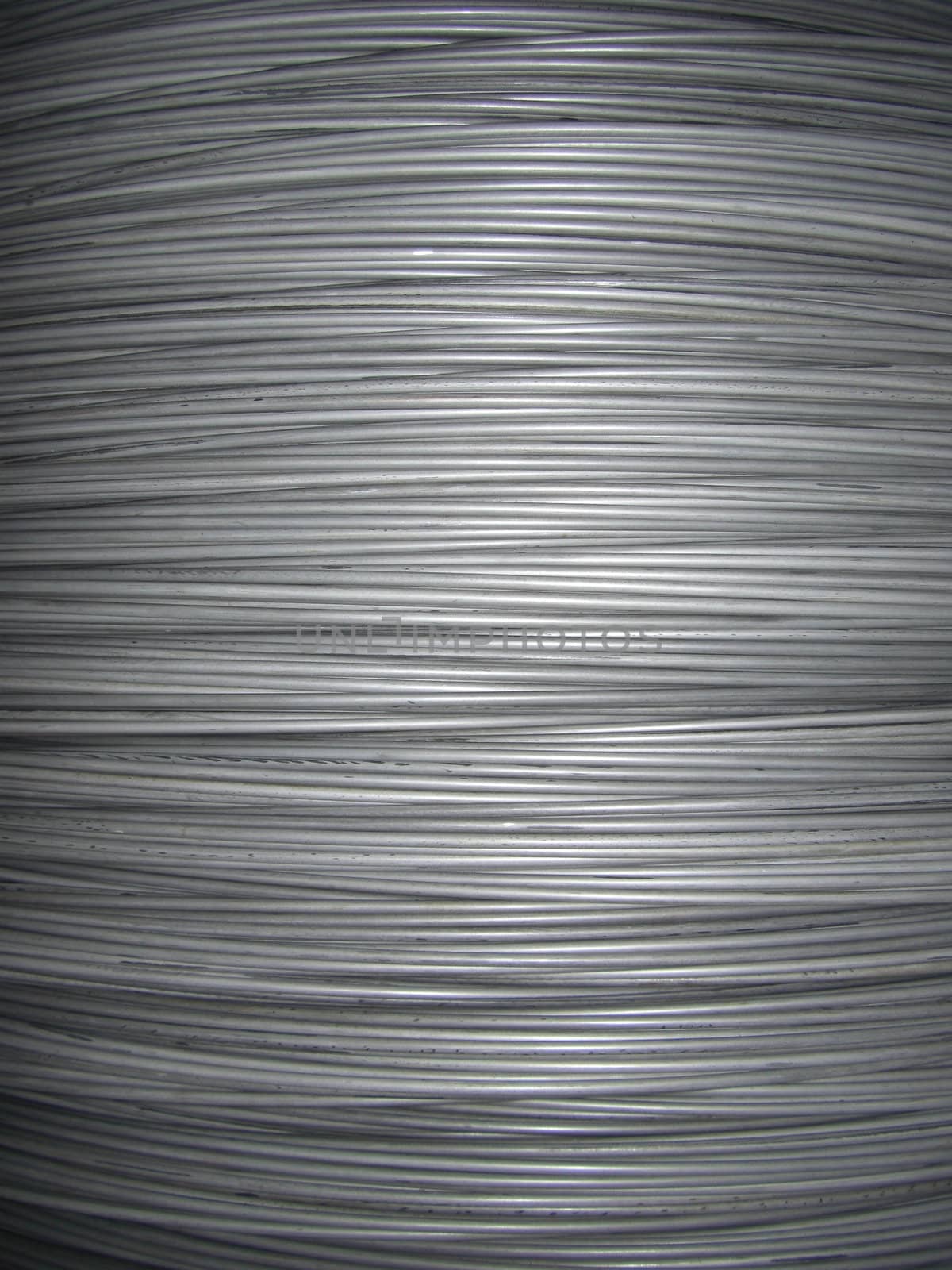 close up of steel wire