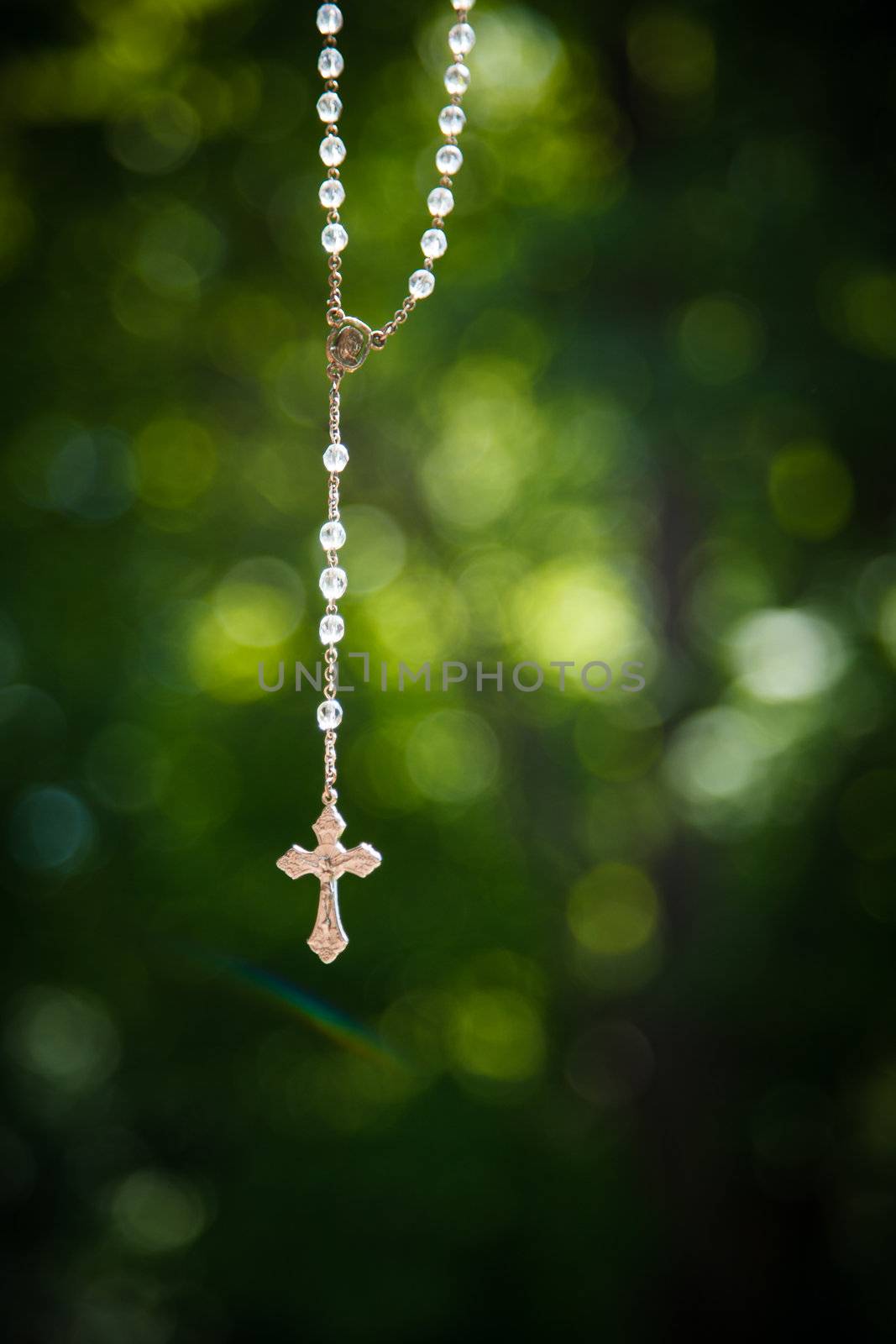 Crucifix hanged outside by Talanis