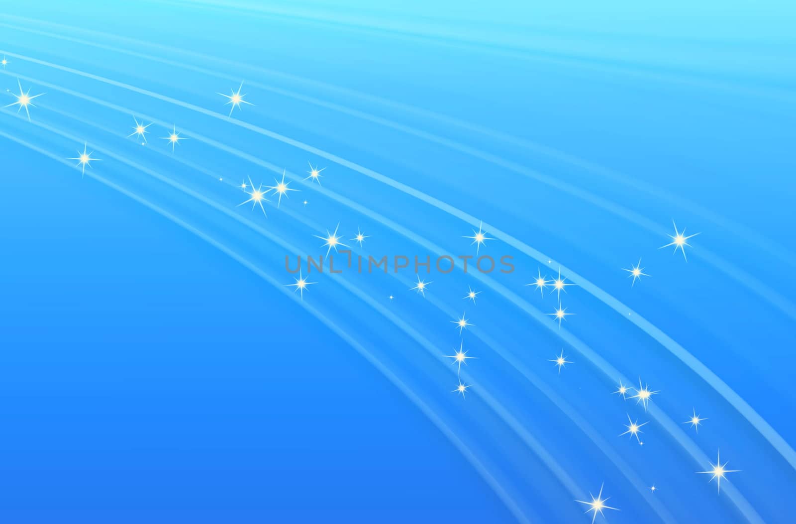 Abstract line texture with soft blue background