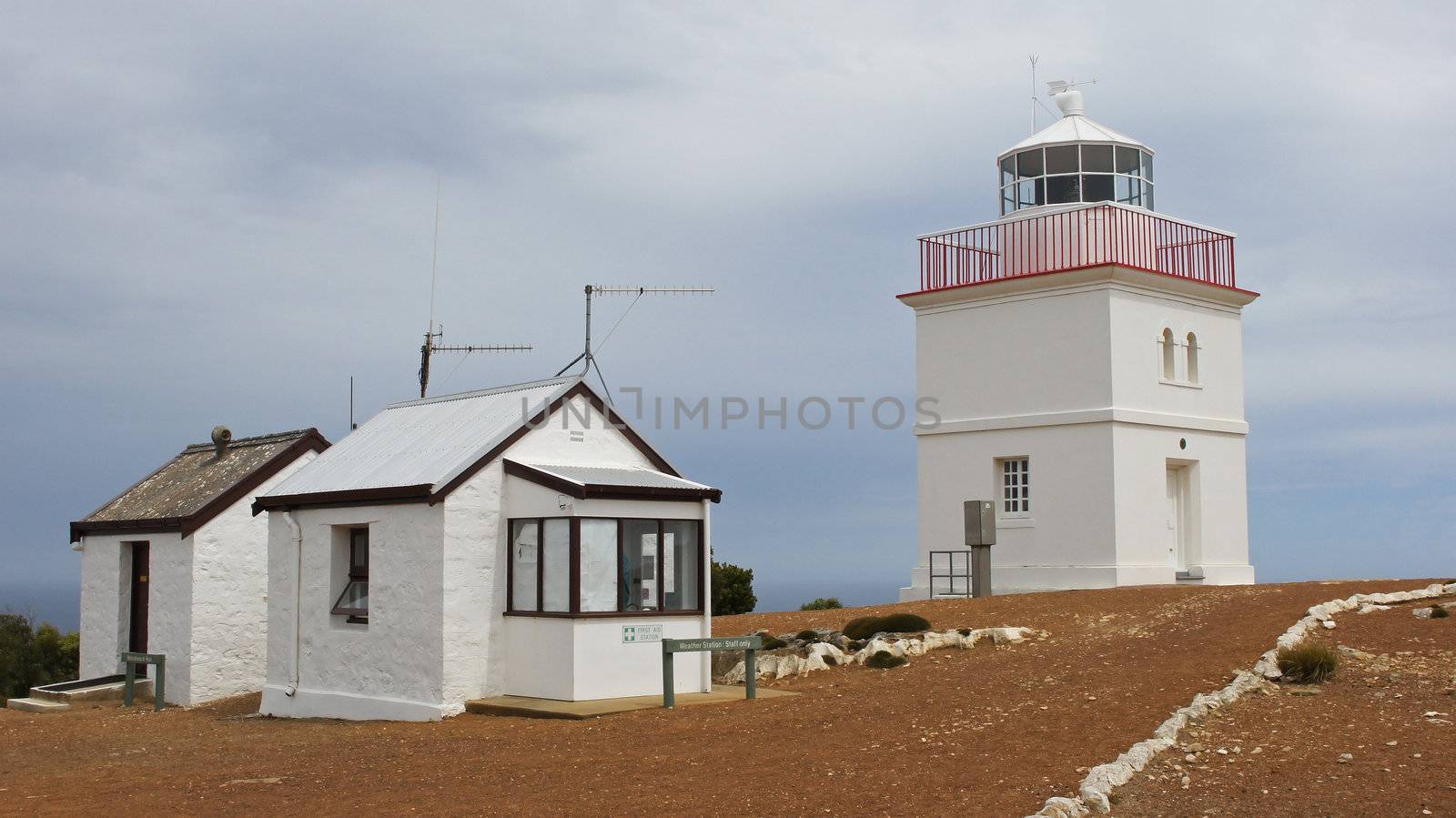 Lighthouse of Cape Borda, Kangaroo Island, Australia