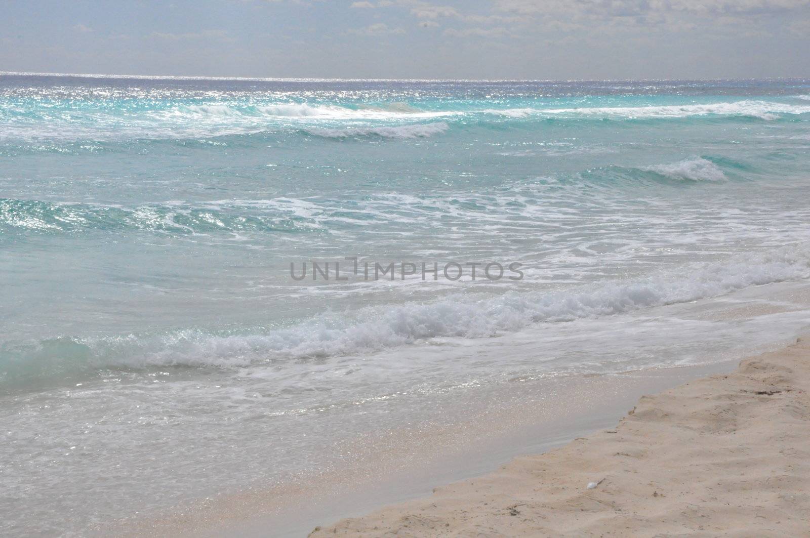 Beach in Mexico by sainaniritu