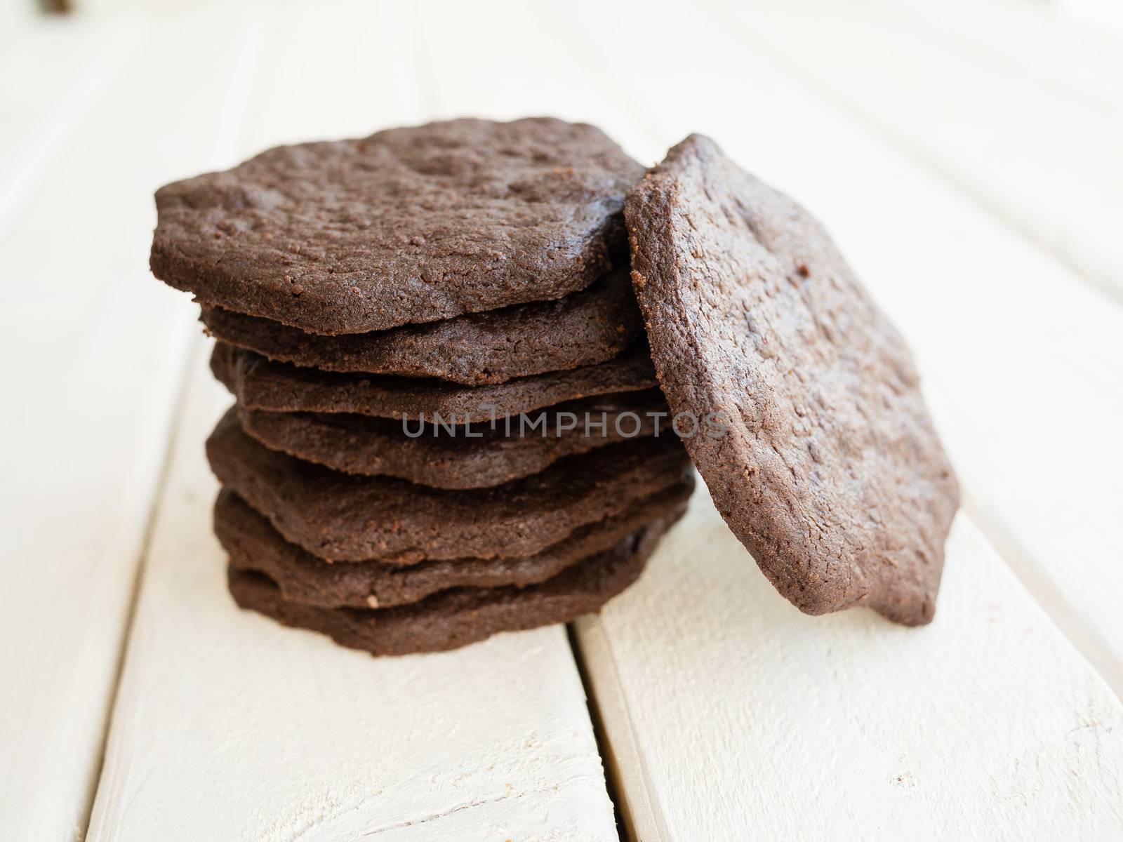 Dark chocolate cookies by Talanis