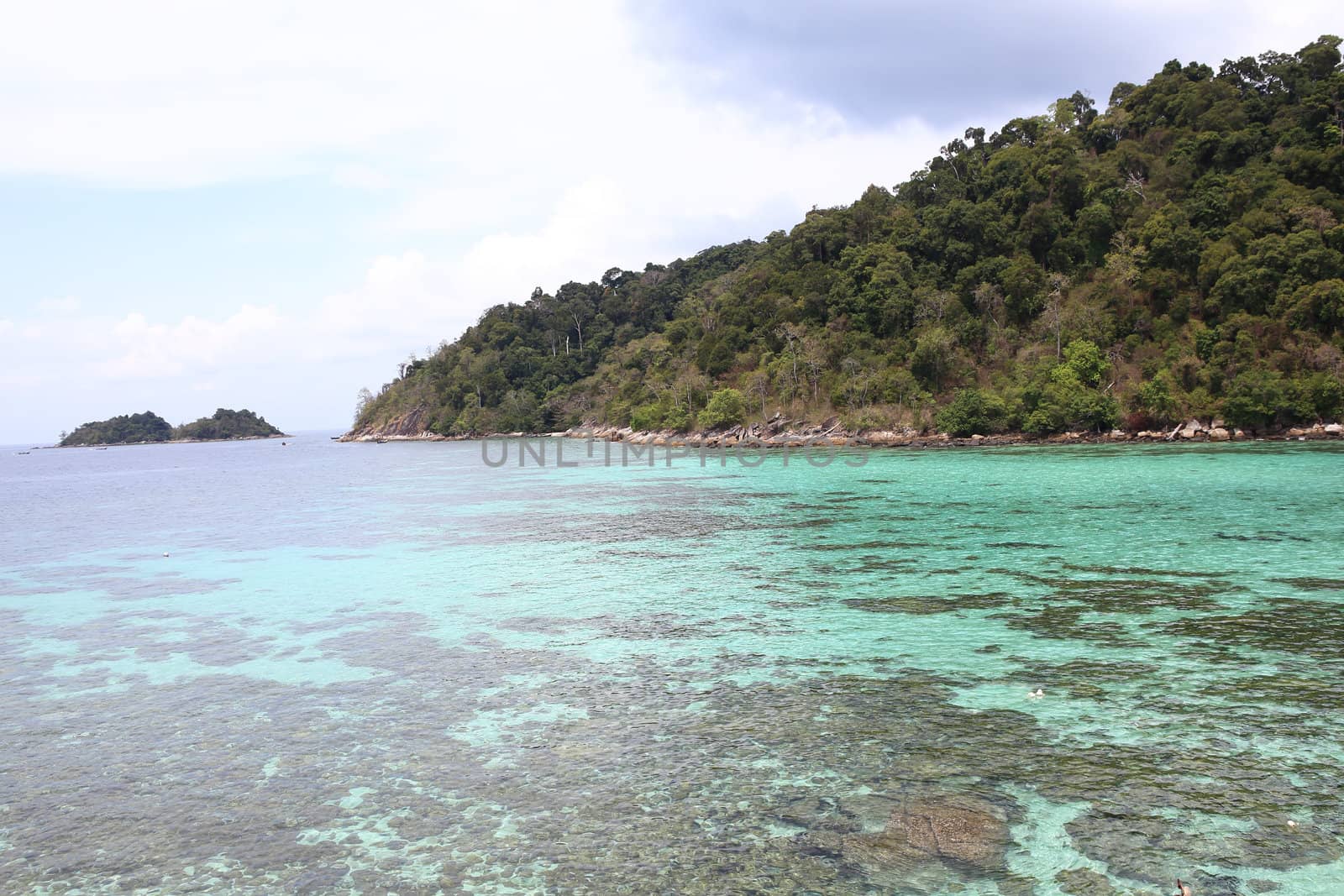 Beautiful tropical landscape. Lipe island, Thailand by rufous