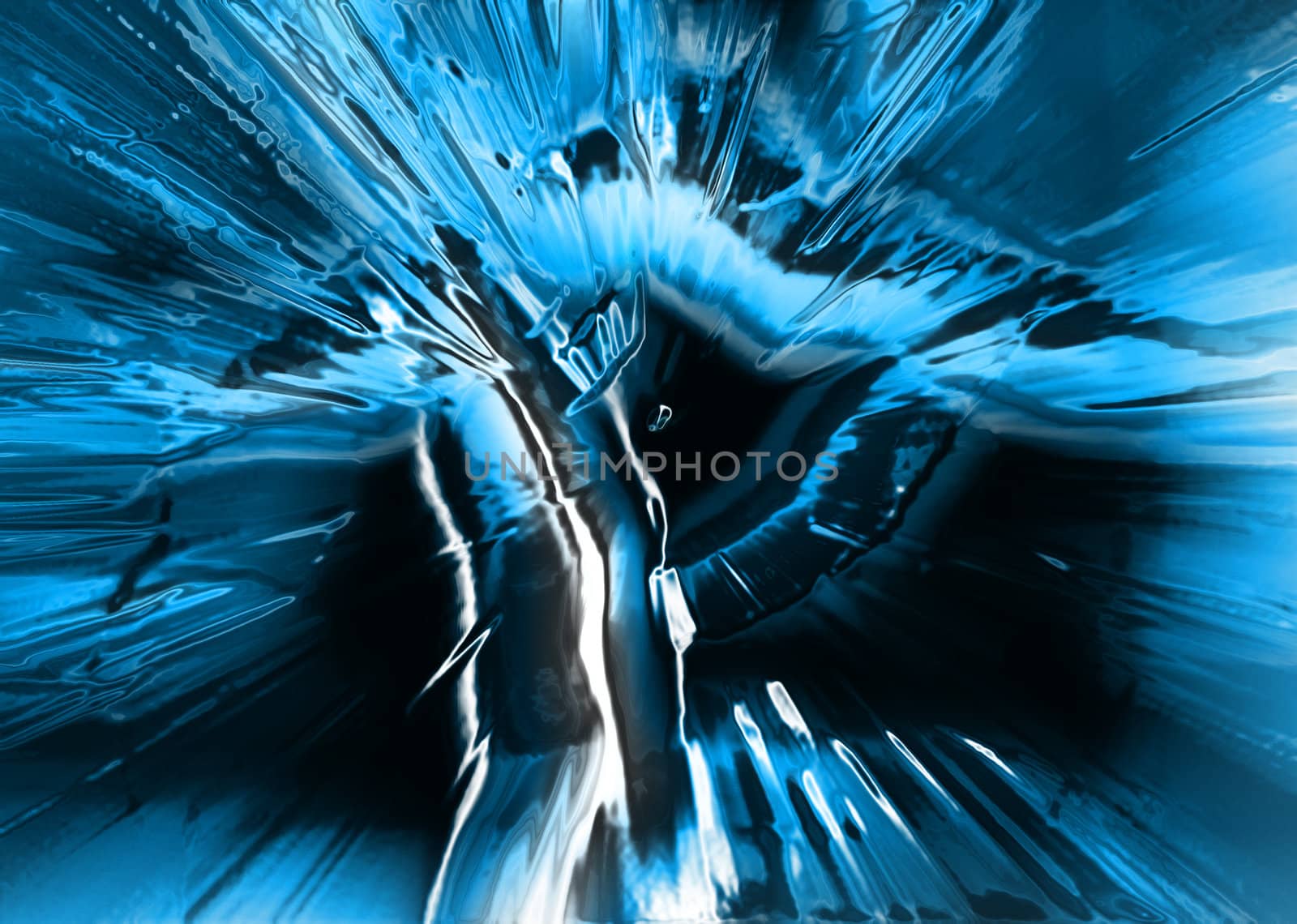 abstract ice background generated in the  computer