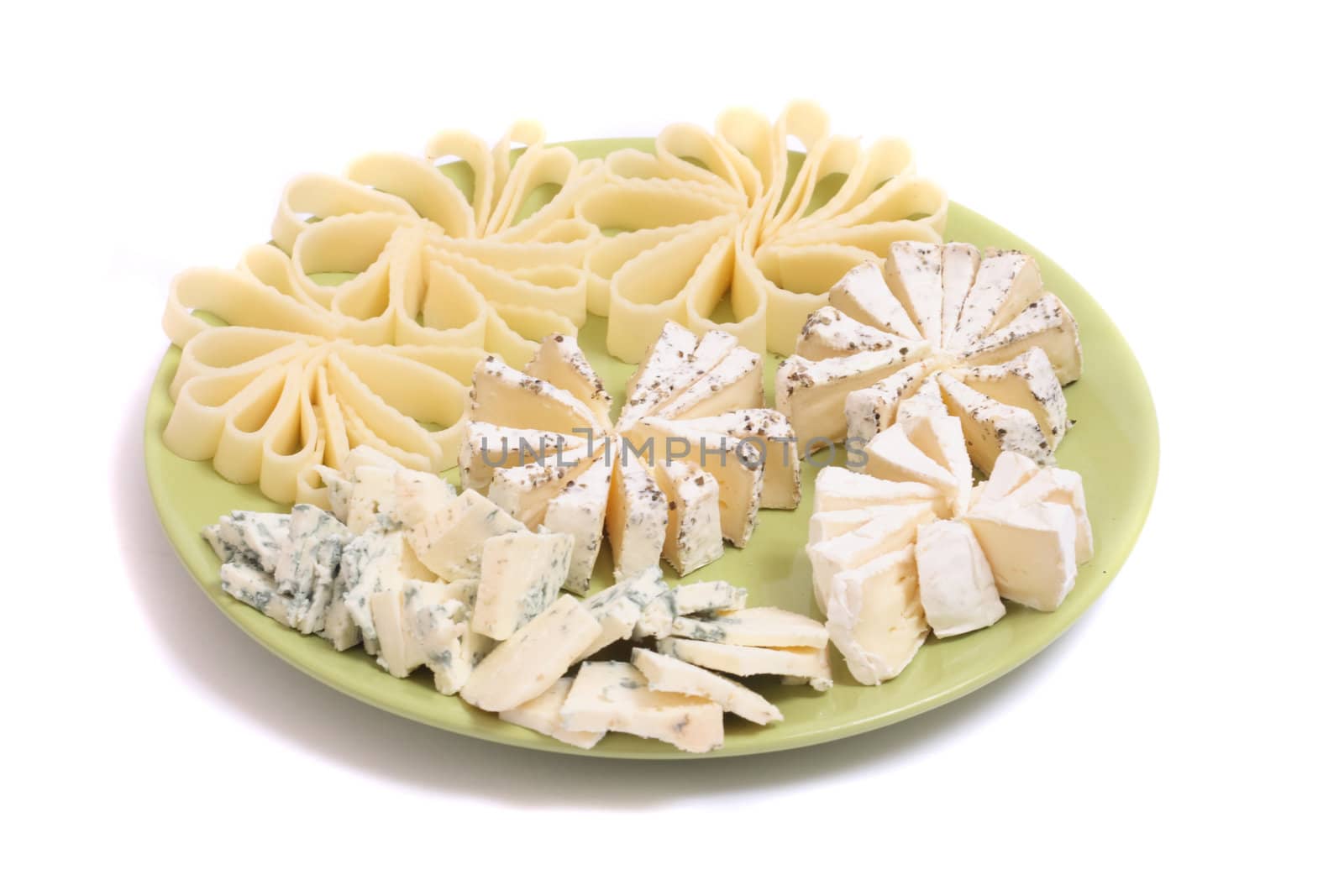 health delicious cheese on the white background
