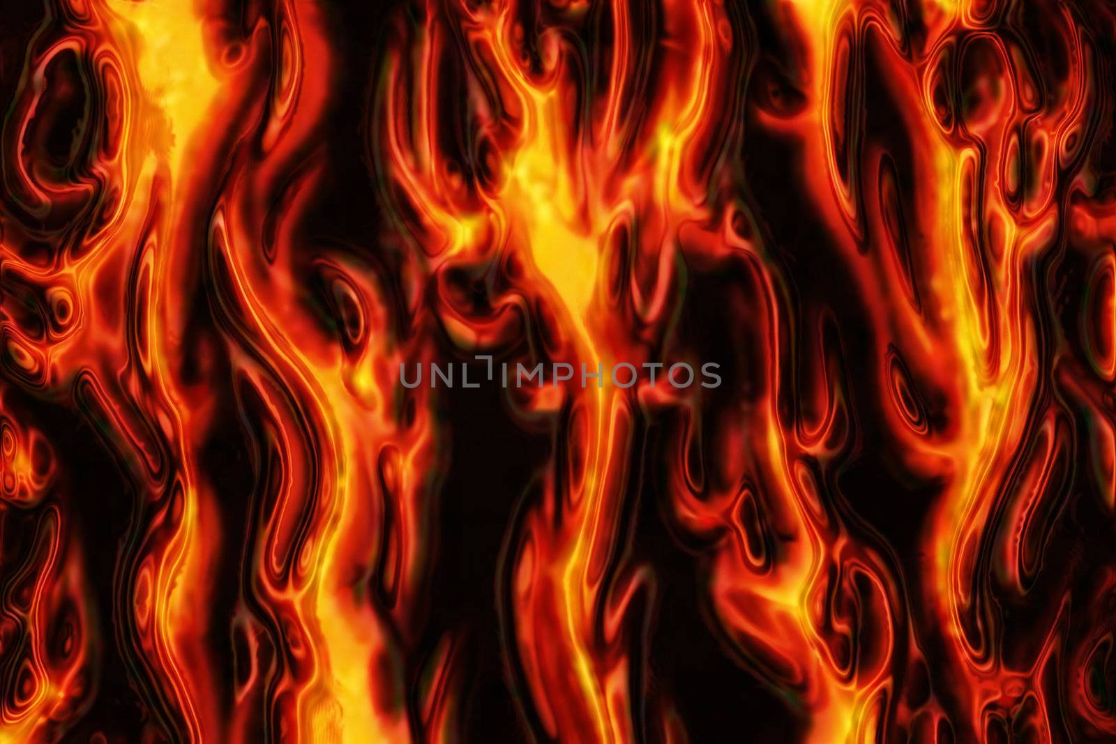 abstract fire texture generated by the computer 