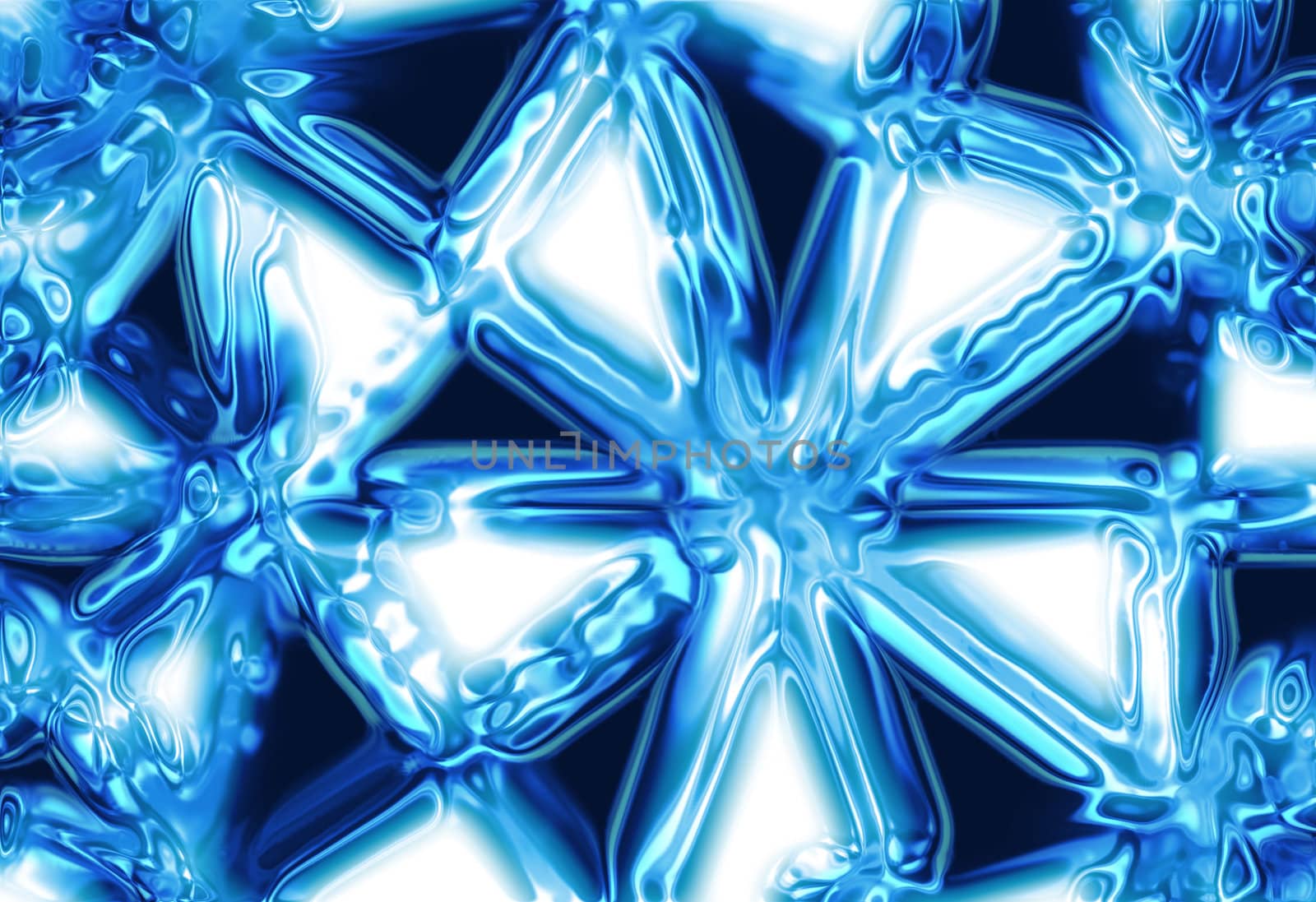 abstract ice background generated by the computer 