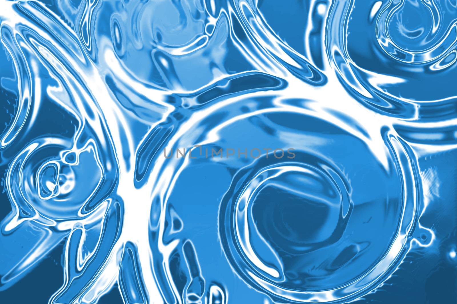 abstract water texture generated by the computer 