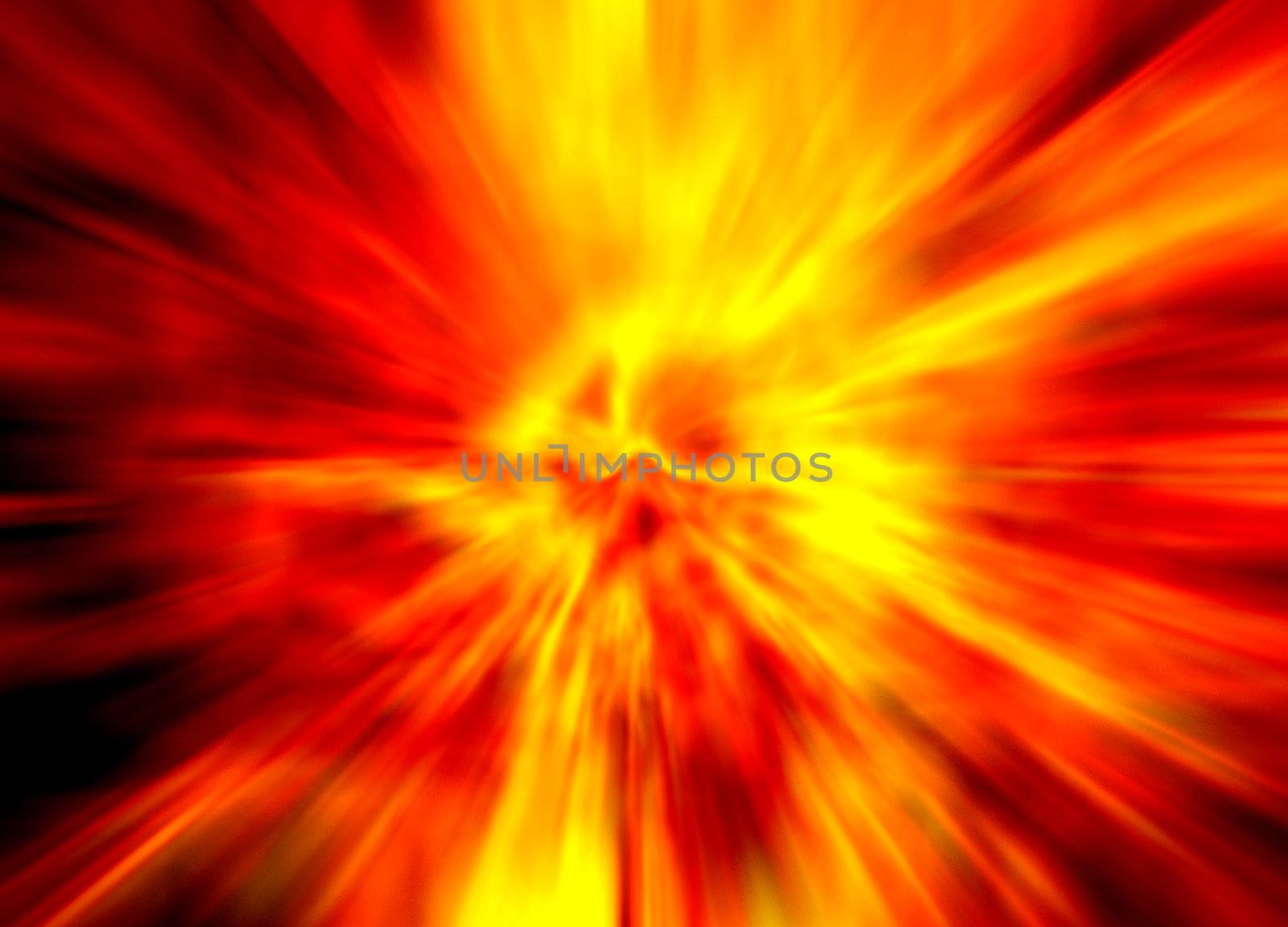 abstract explosion background generated by the computer