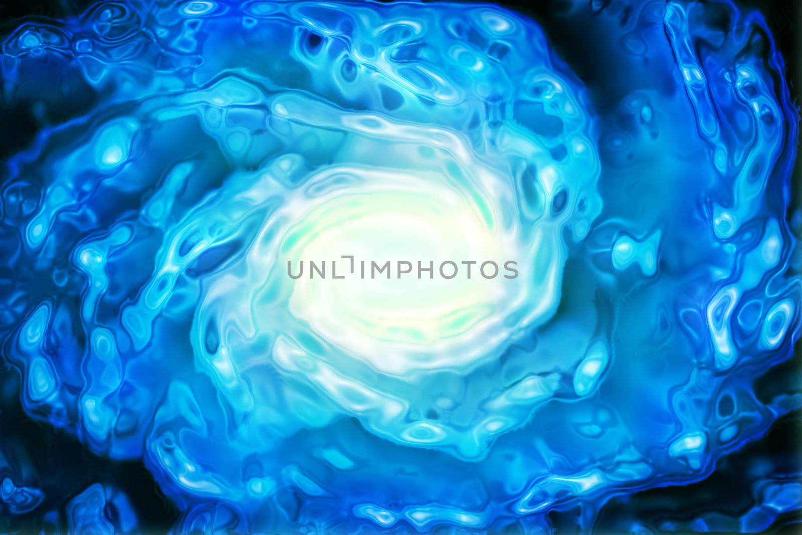 abstract blue water background generated by the computer