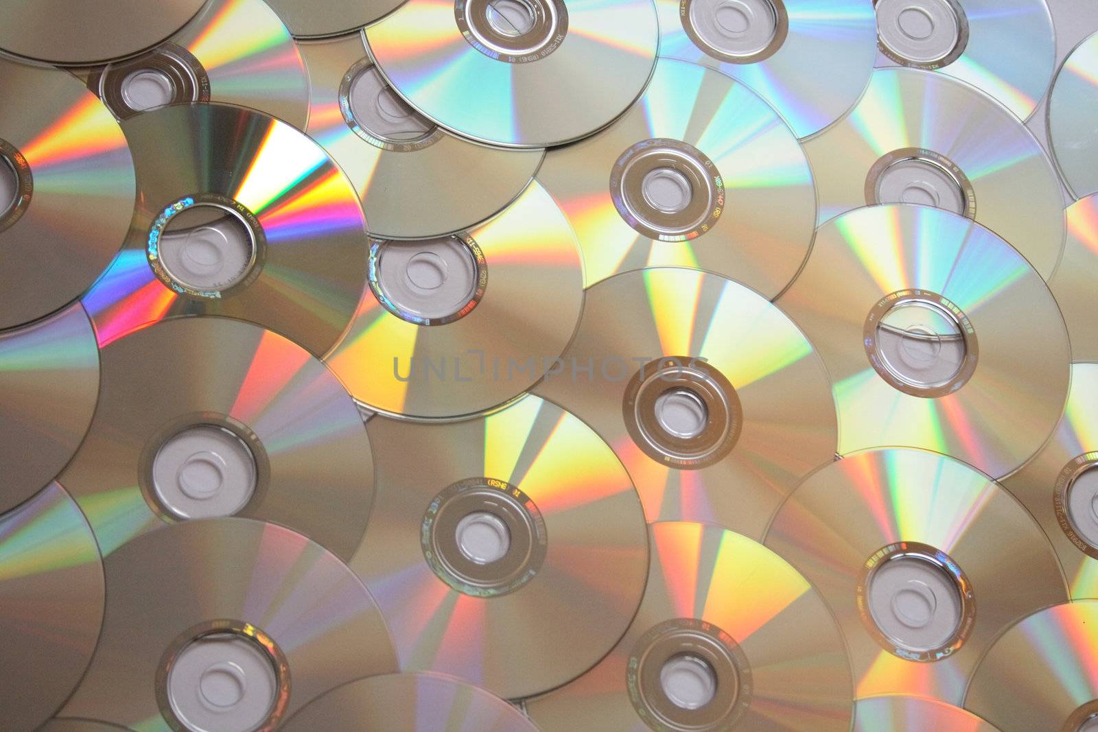 new CD-rom background from the many CD