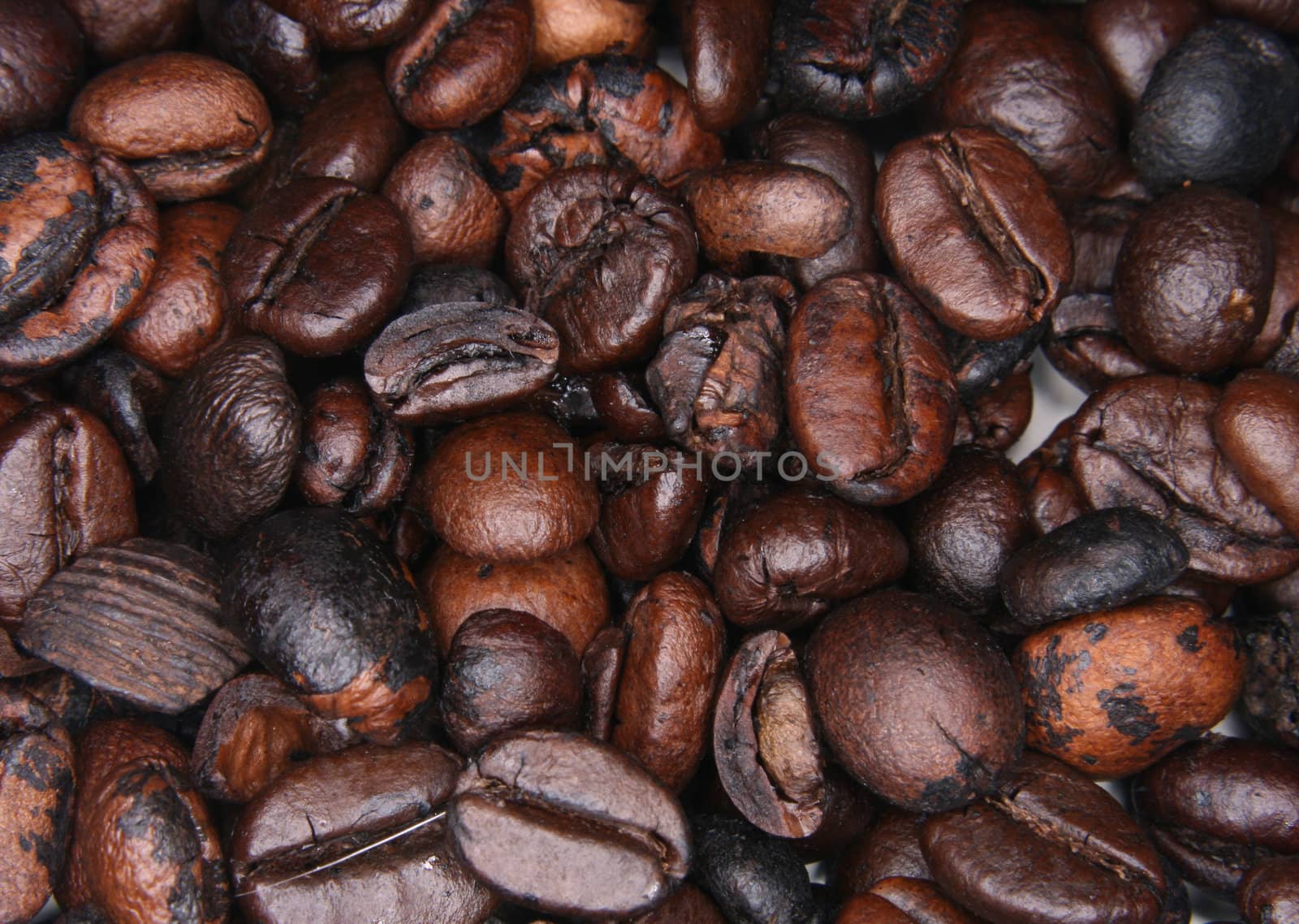 coffee brown background (macro photo, natural texture)
