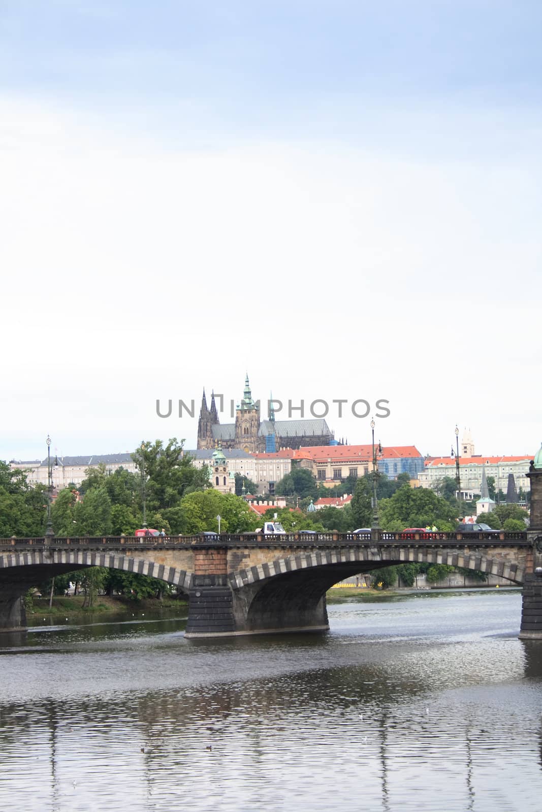 castle in the Prague in the czech republic