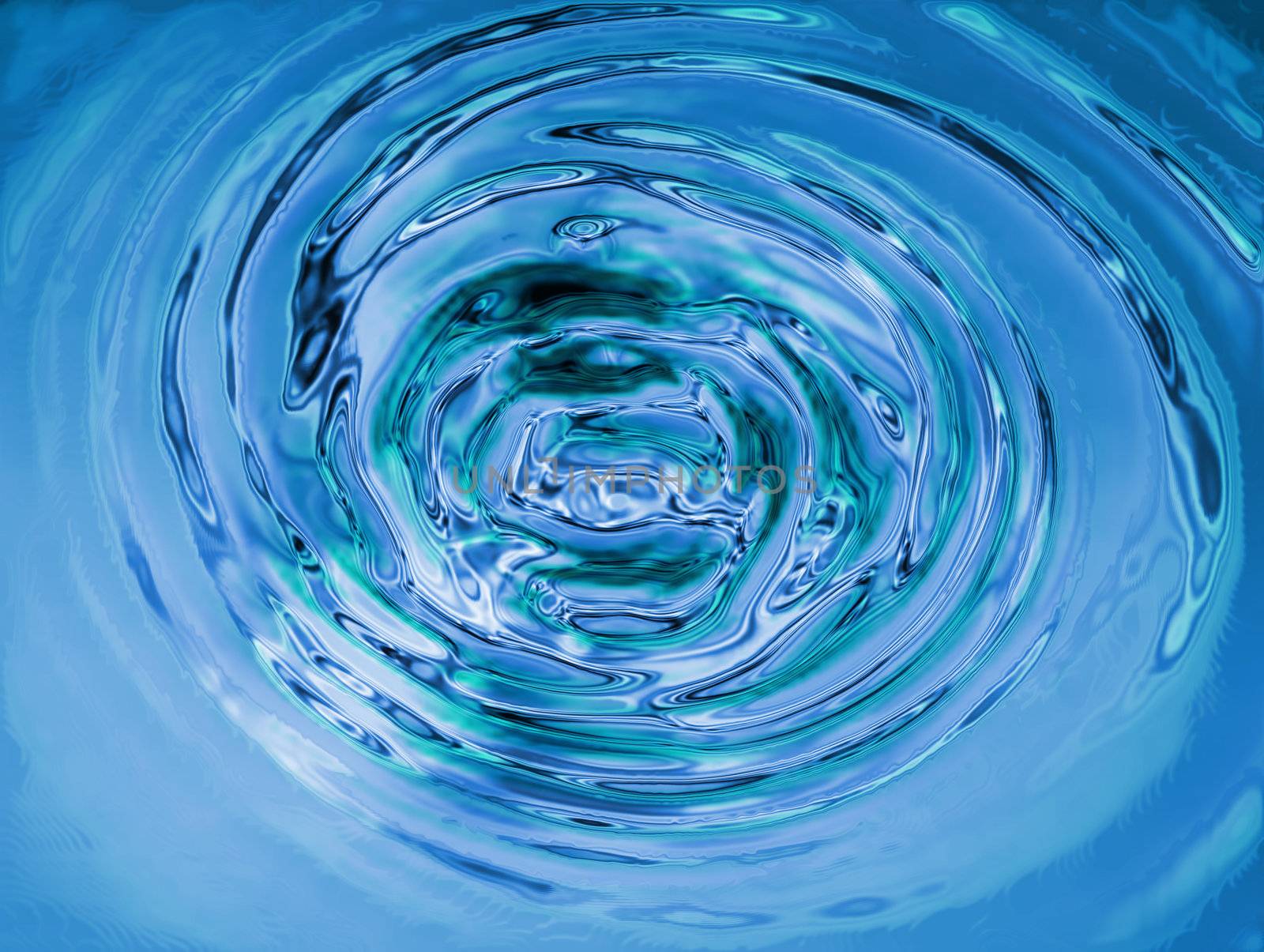 abstract water background generated by the computer