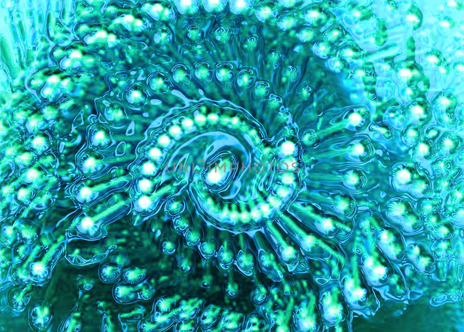 abstract water background generated by the computer 