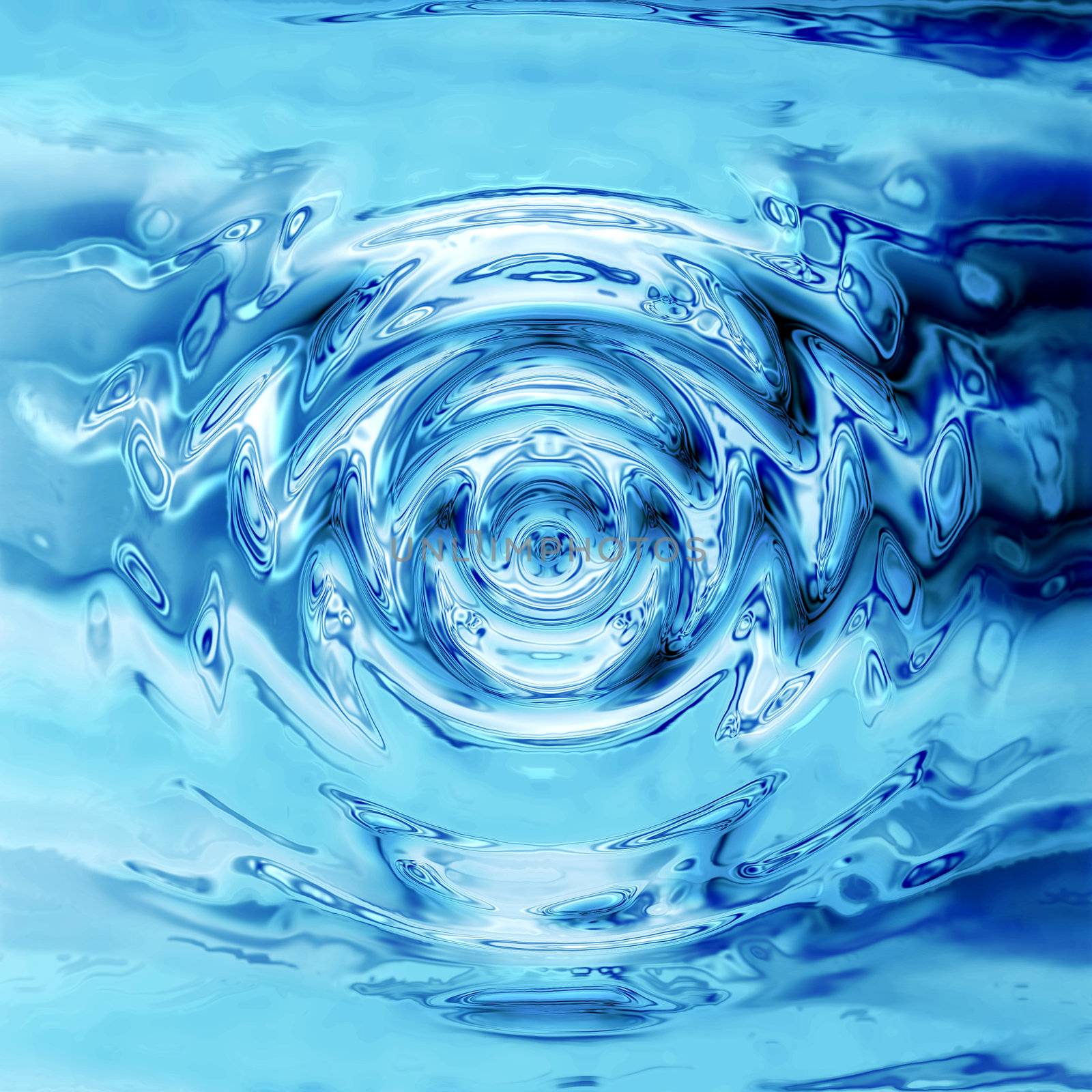 abstract water background generated by the computer