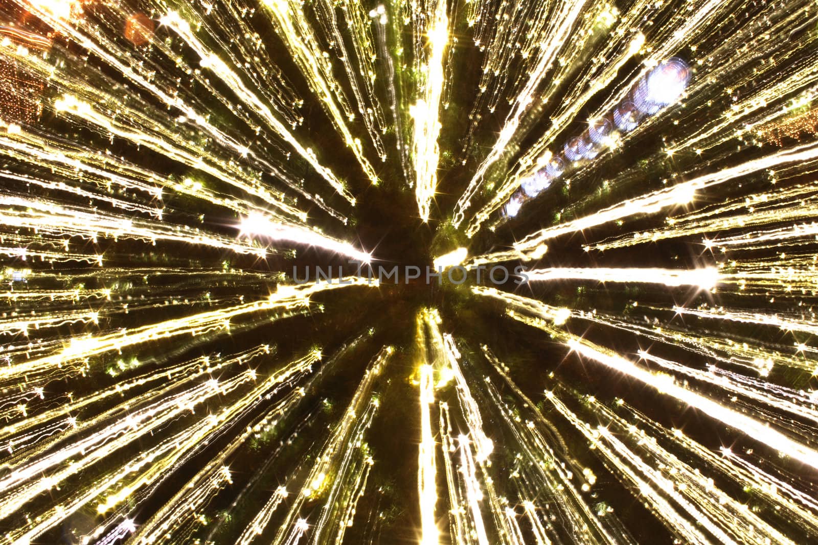 xmas background from the lights in the night