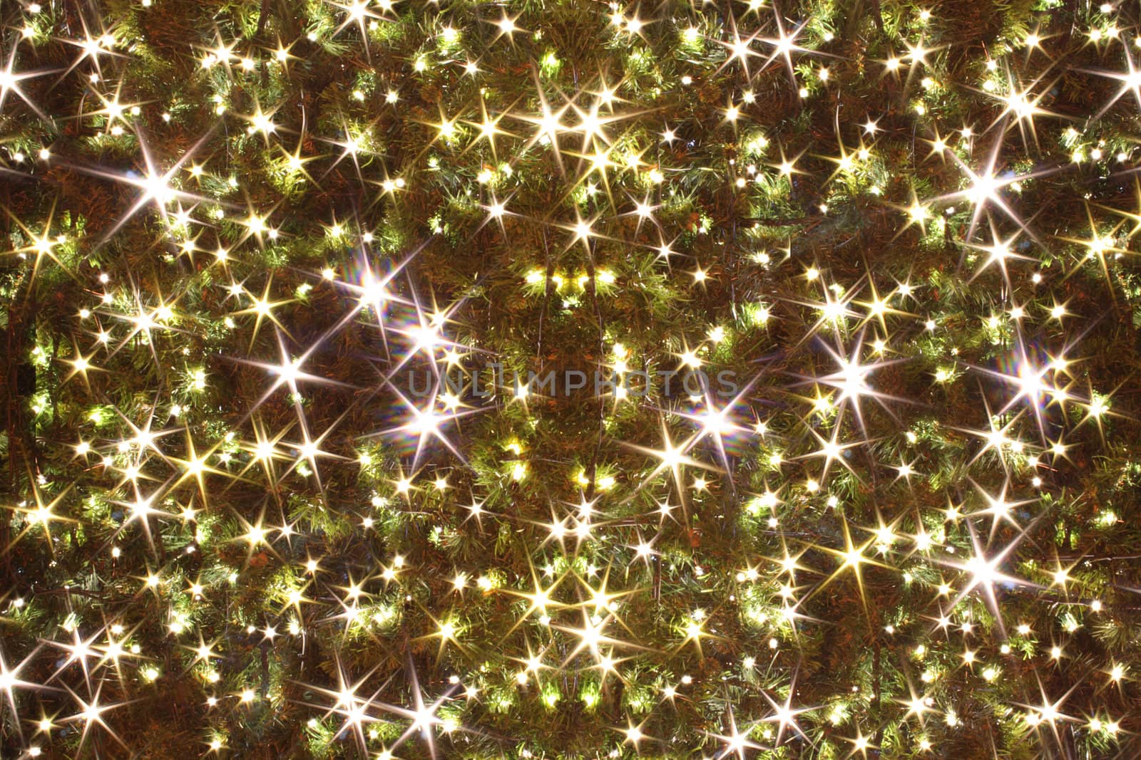 xmas tree (lights) as christmas background