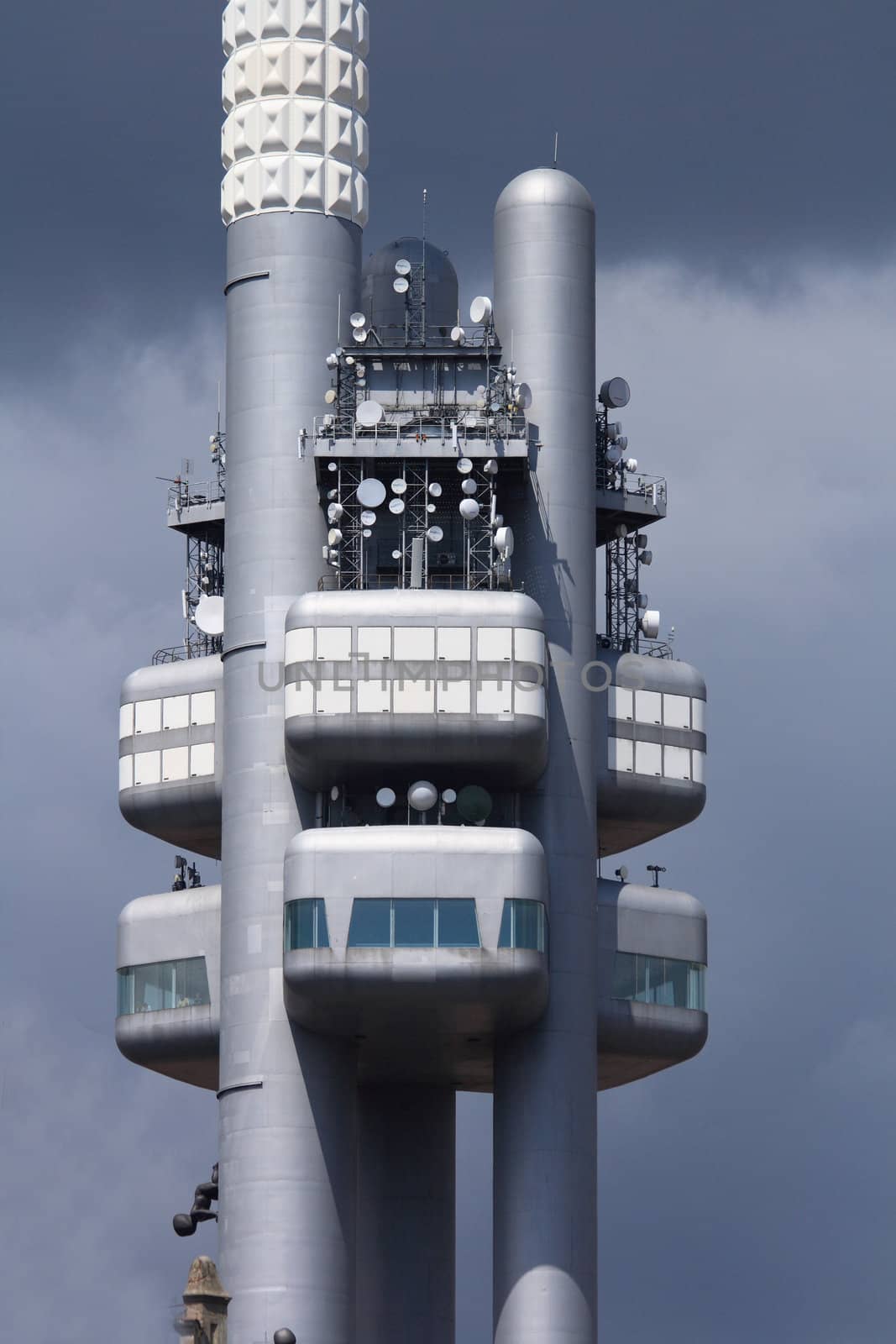 transciever tower from the Prague (capital of czech republic) 