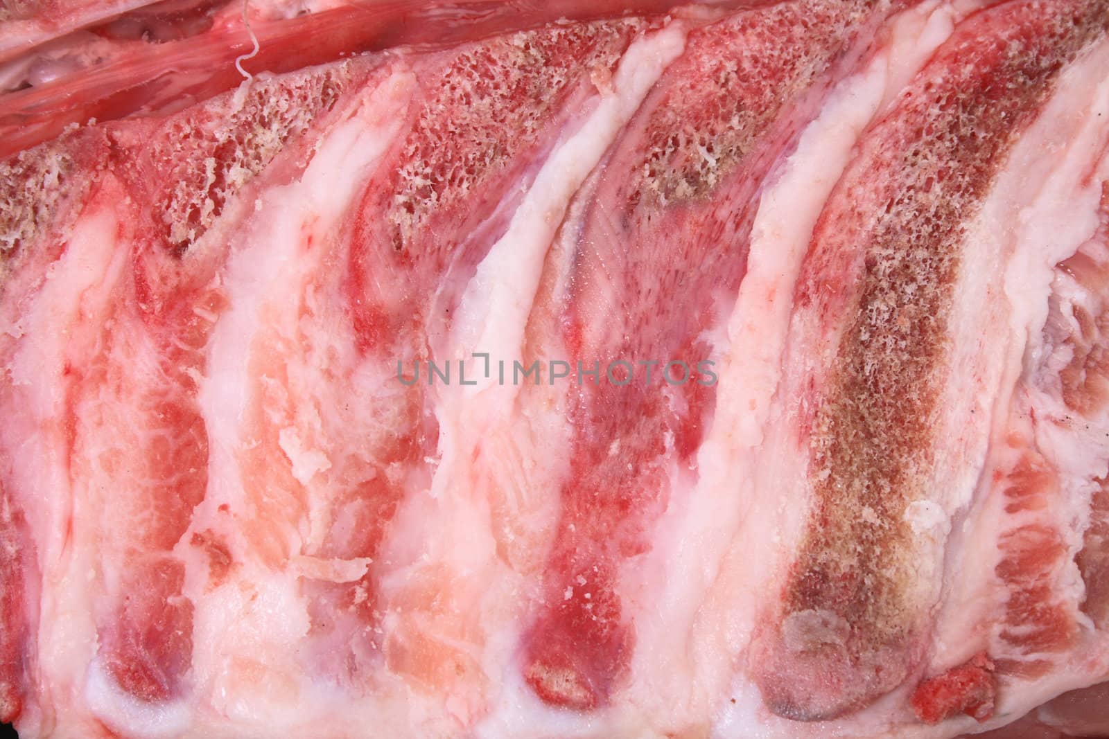 meat from the pig as very natural background 