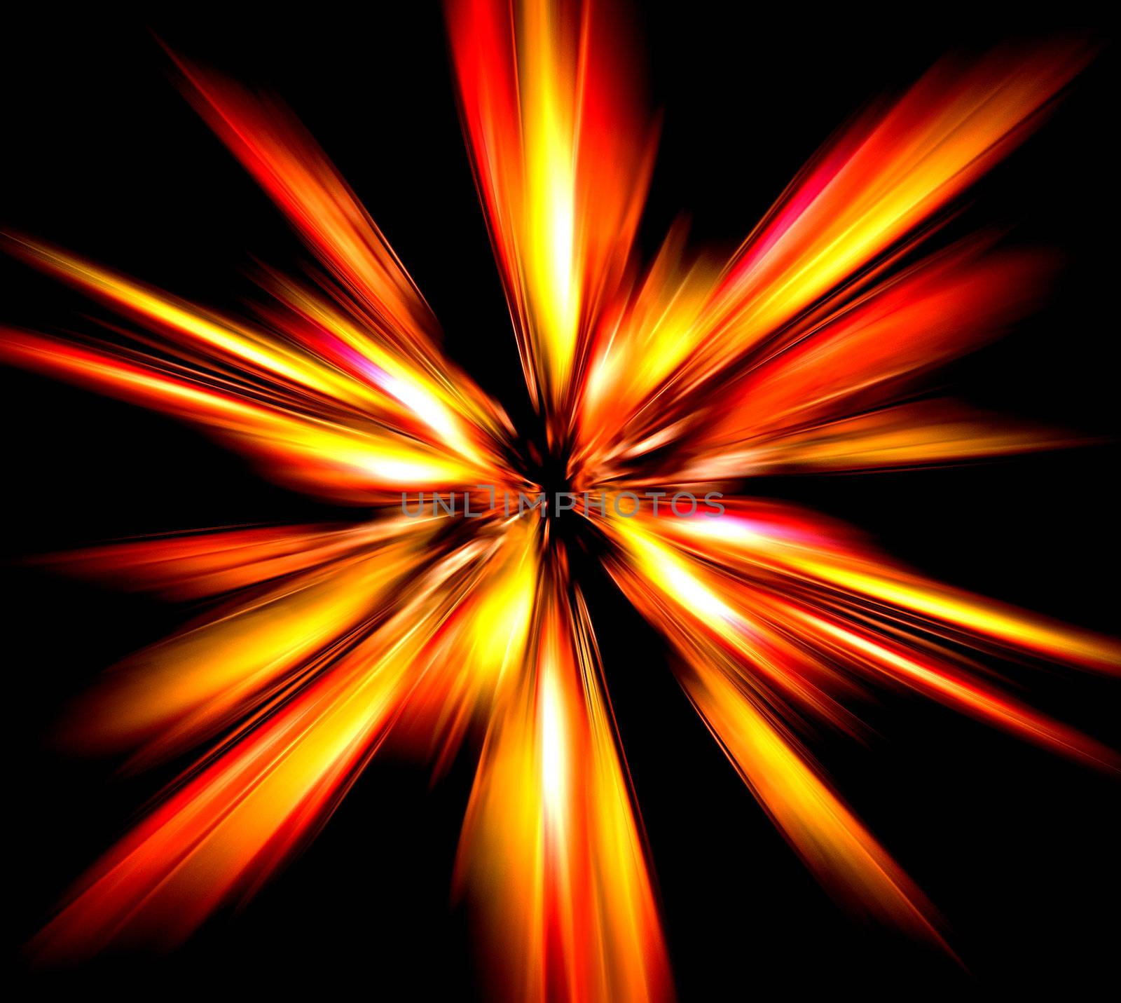 abstract explosion background generated by the computer 