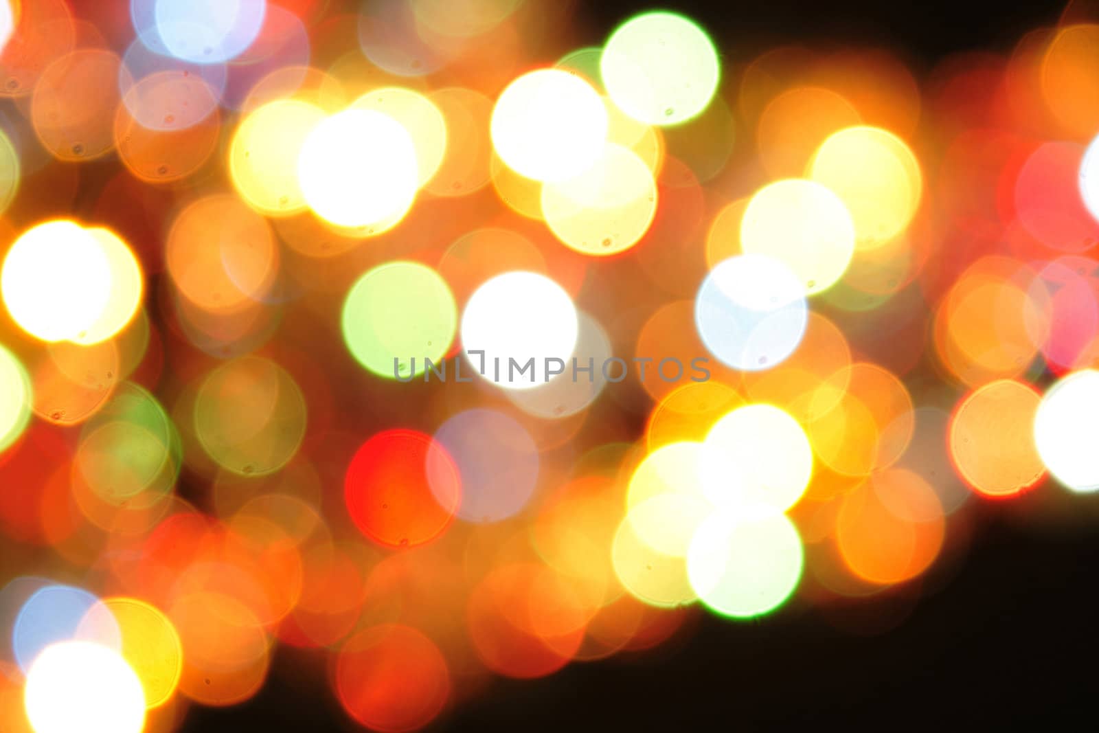 color xmas background from the color lights