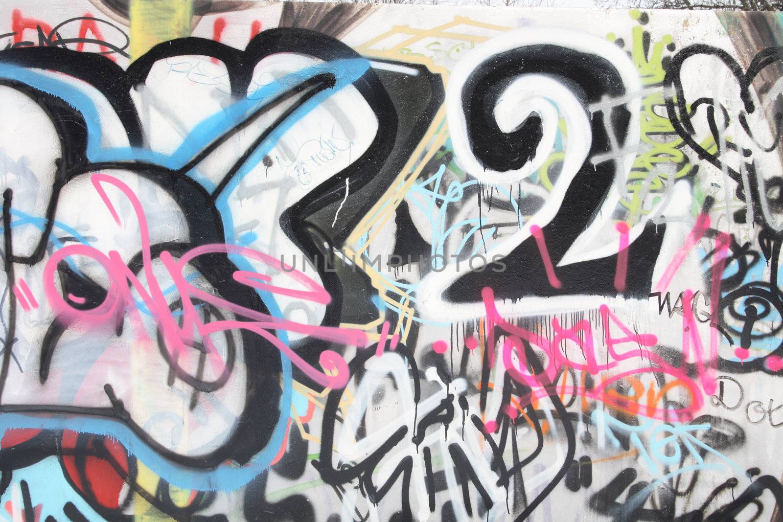 street art from the city of ostrava from czech republic