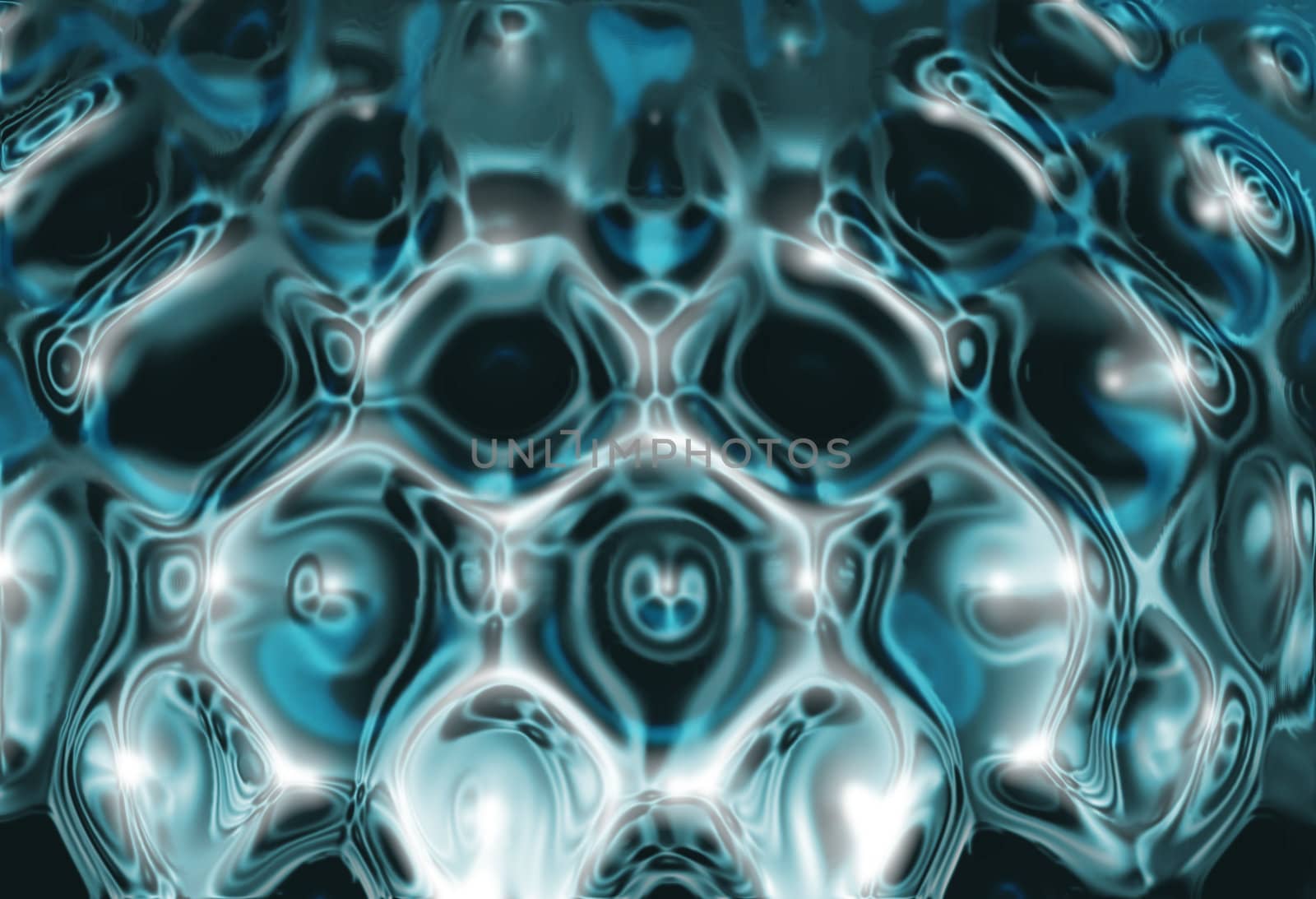 abstract water background generated by the computer 