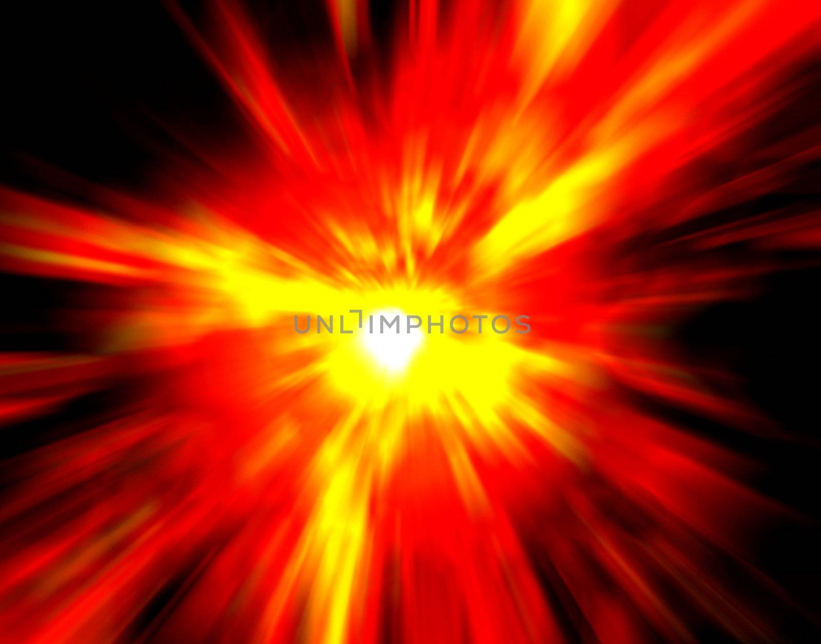 abstract explosion background generated by the computer 