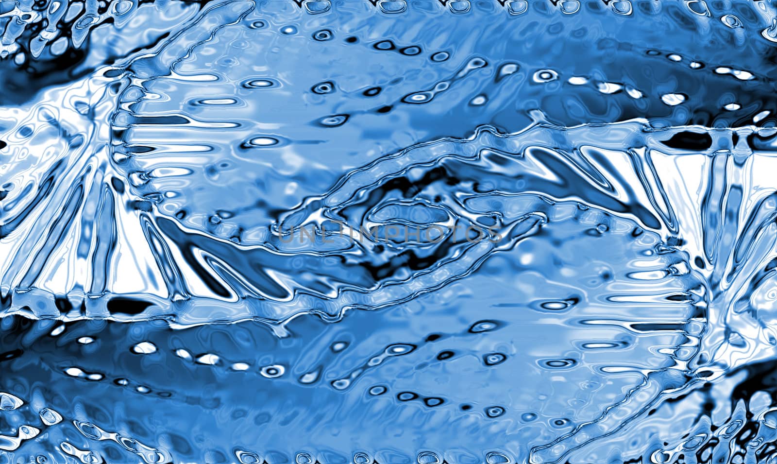 abstract water background generated by the computer