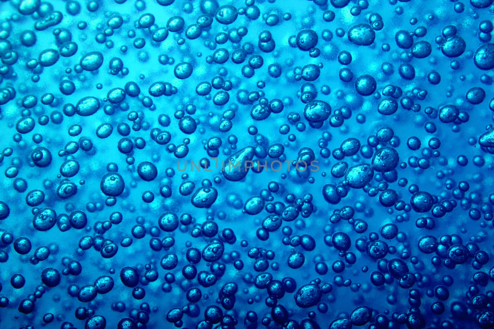 very nice and blue water bubble texture