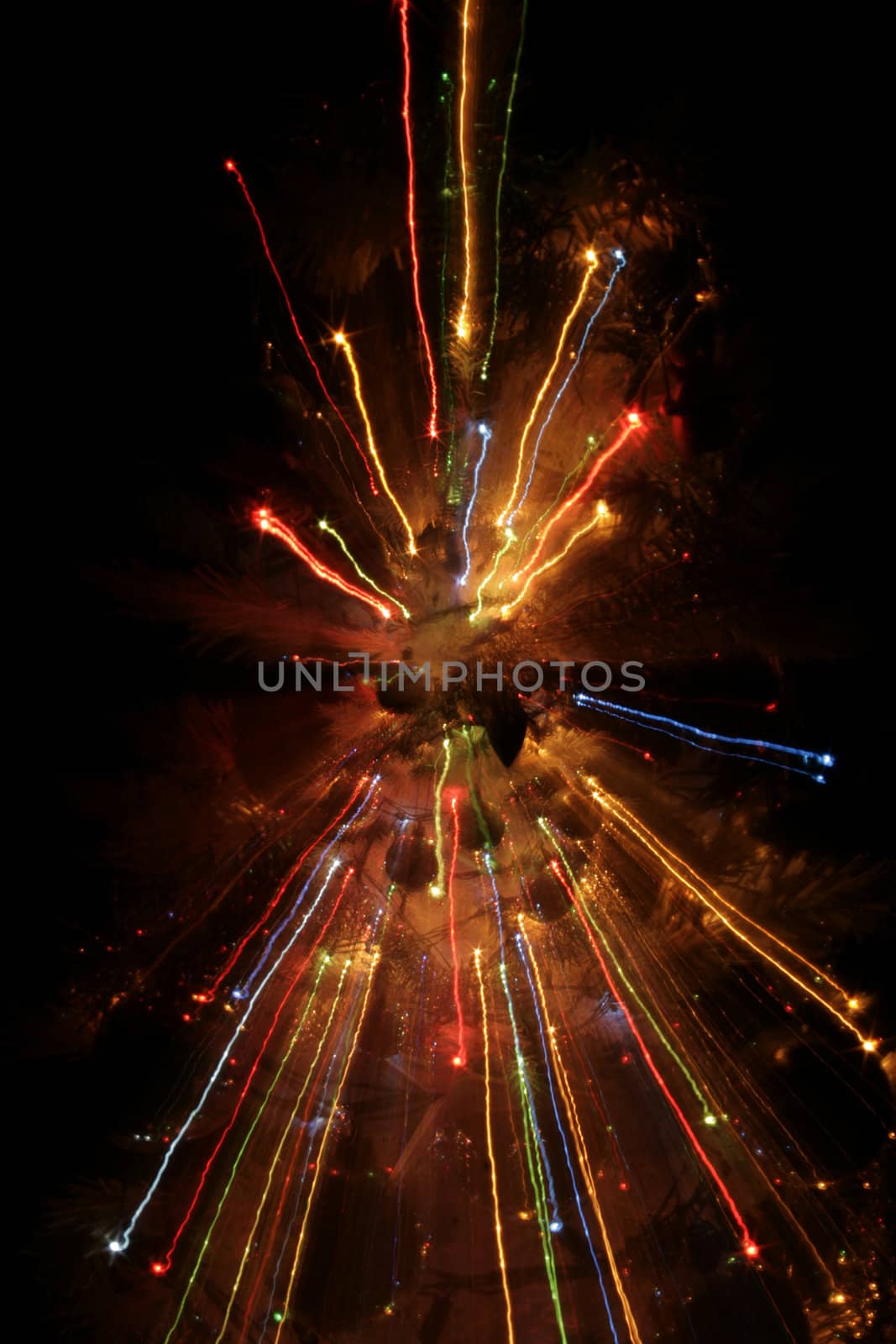 color lights as very nice christmas background