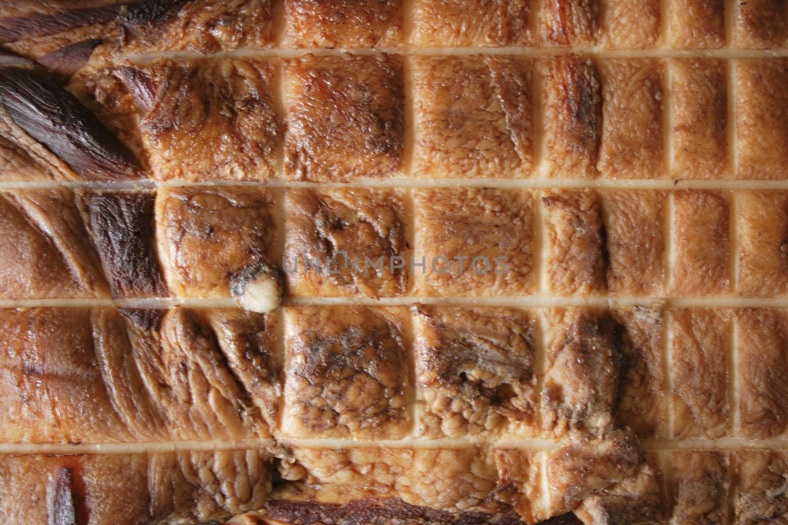 pig smoked meat as nice food background